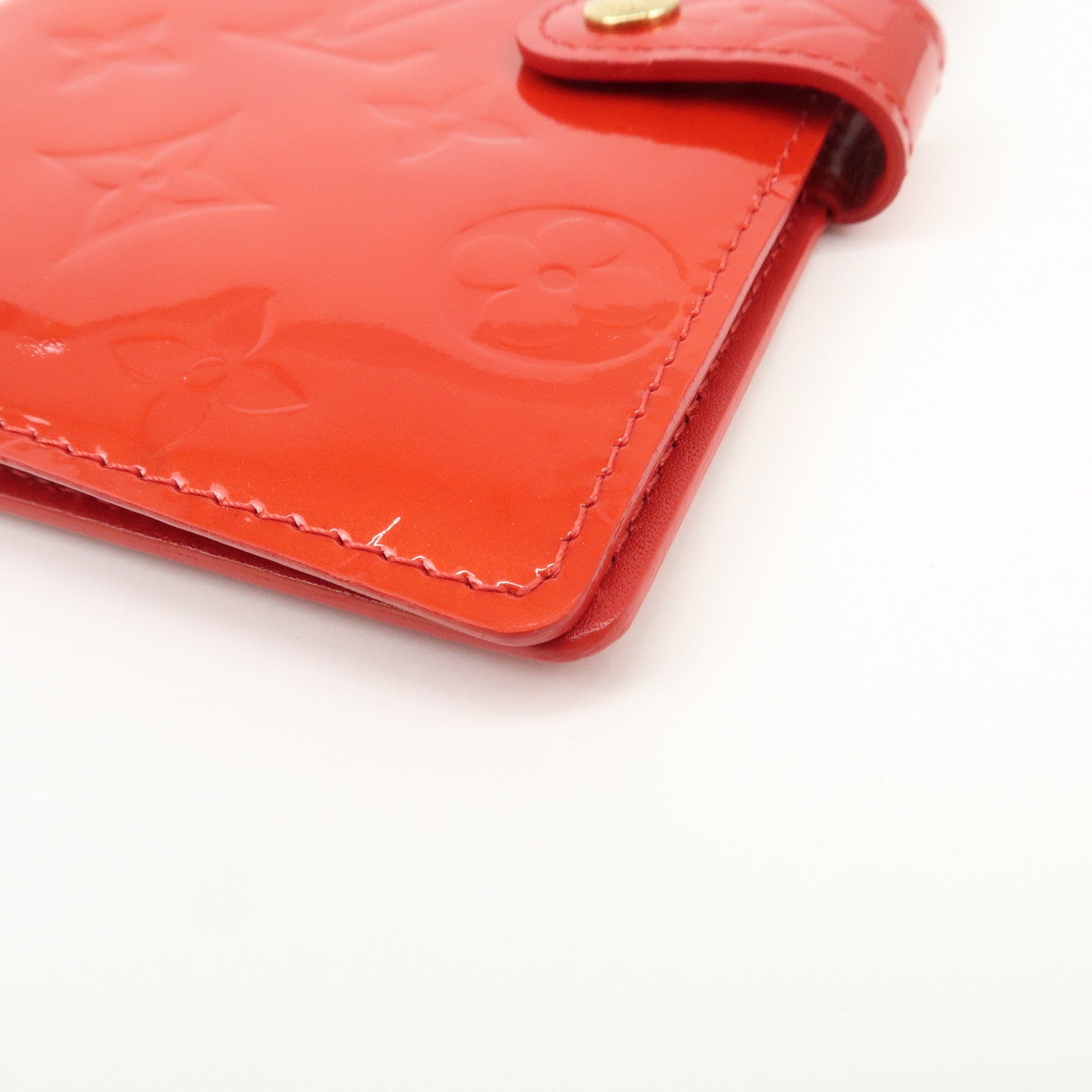 Louis Vuitton Monogram Vernis Agenda PM Pomme d'Amour R21016 Used