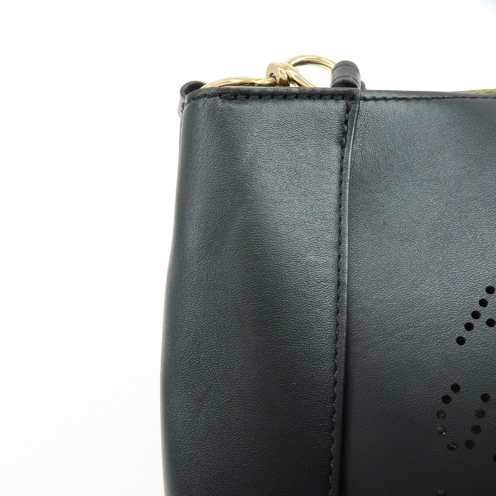STELLA MCCARTNEY Alter Nappa Shoulder Bag Crossbody Bag Black