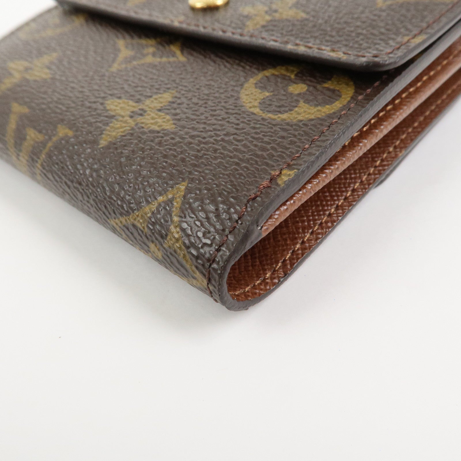 Louis Vuitton Monogram Portefeuille Elise Canvas Wallet M61654