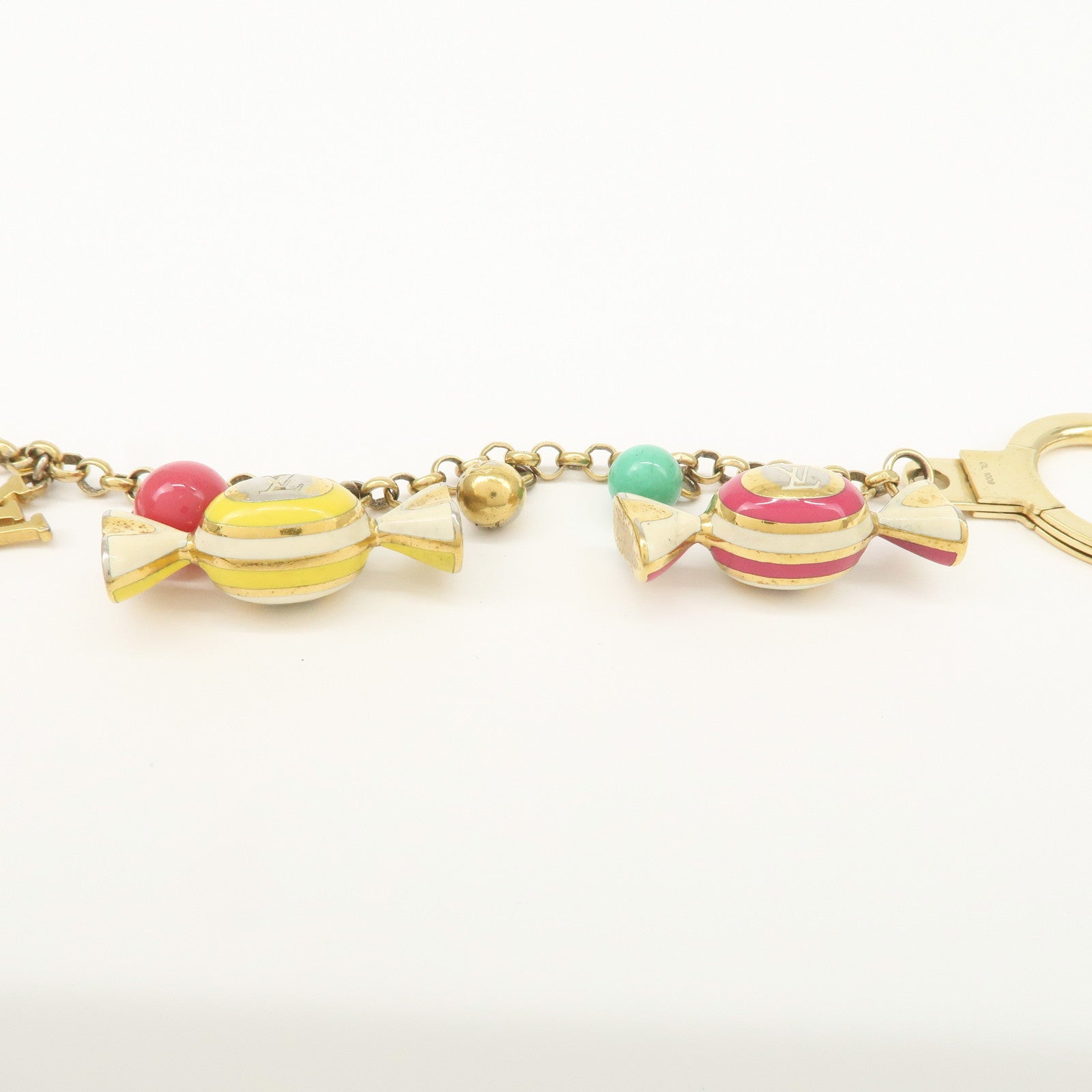 Louis Vuitton Porte Cles Chaine Delice Key Charm Multicolor M66002