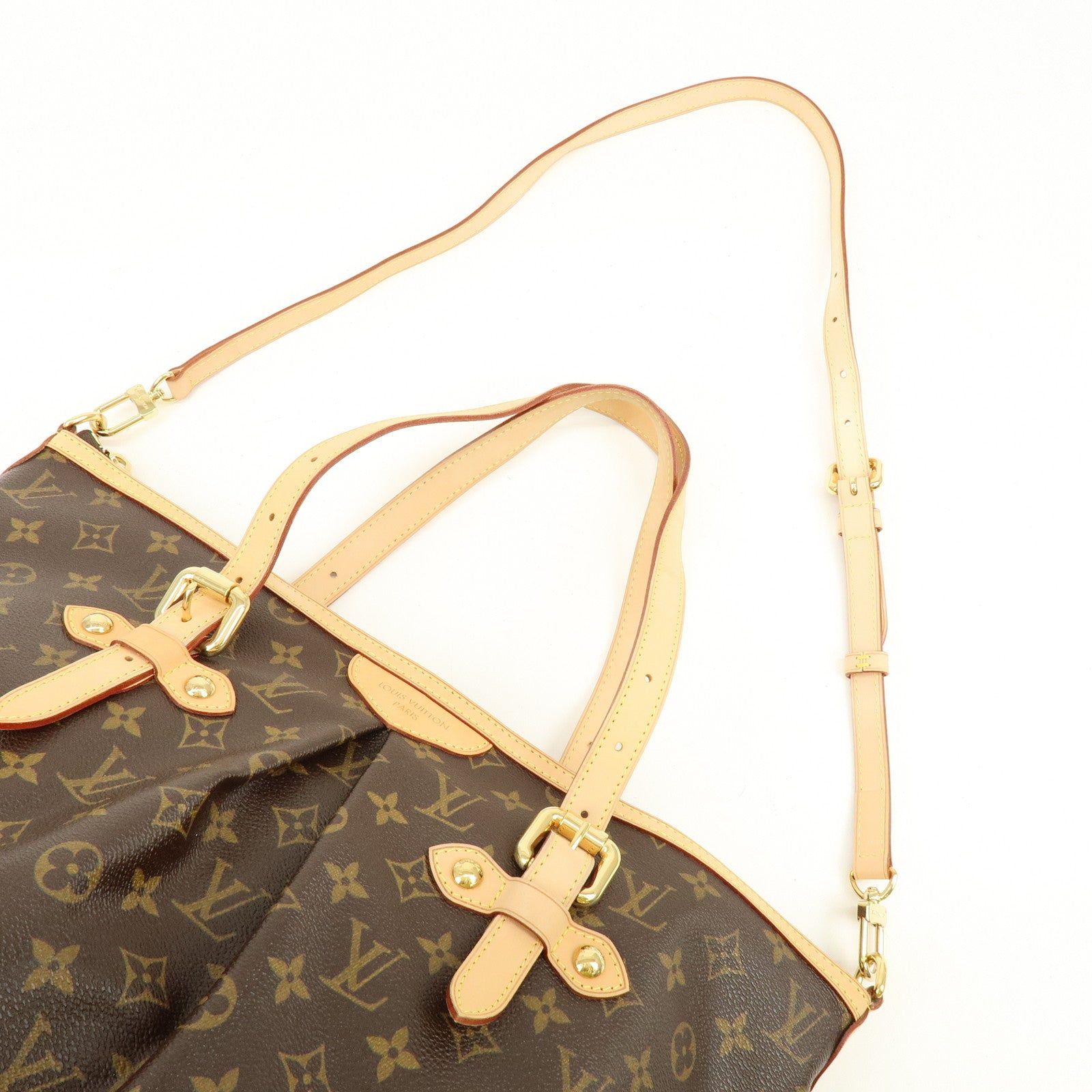 Louis Vuitton Monogram Palermo GM 2Way Hand Bag Brown M40146