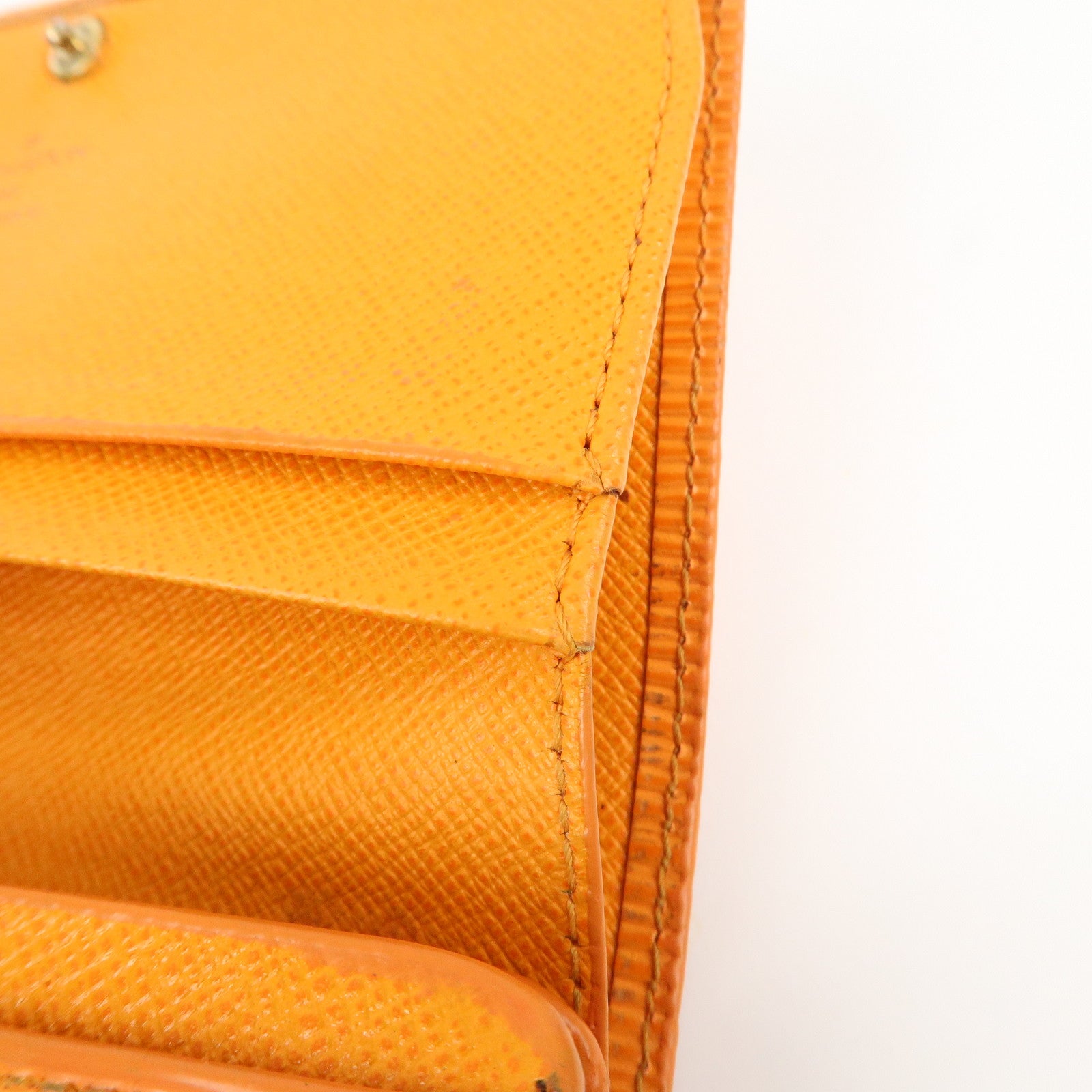 Louis Vuitton Epi Leather Porte Monnaie Billet Tresor Wallet M6350H