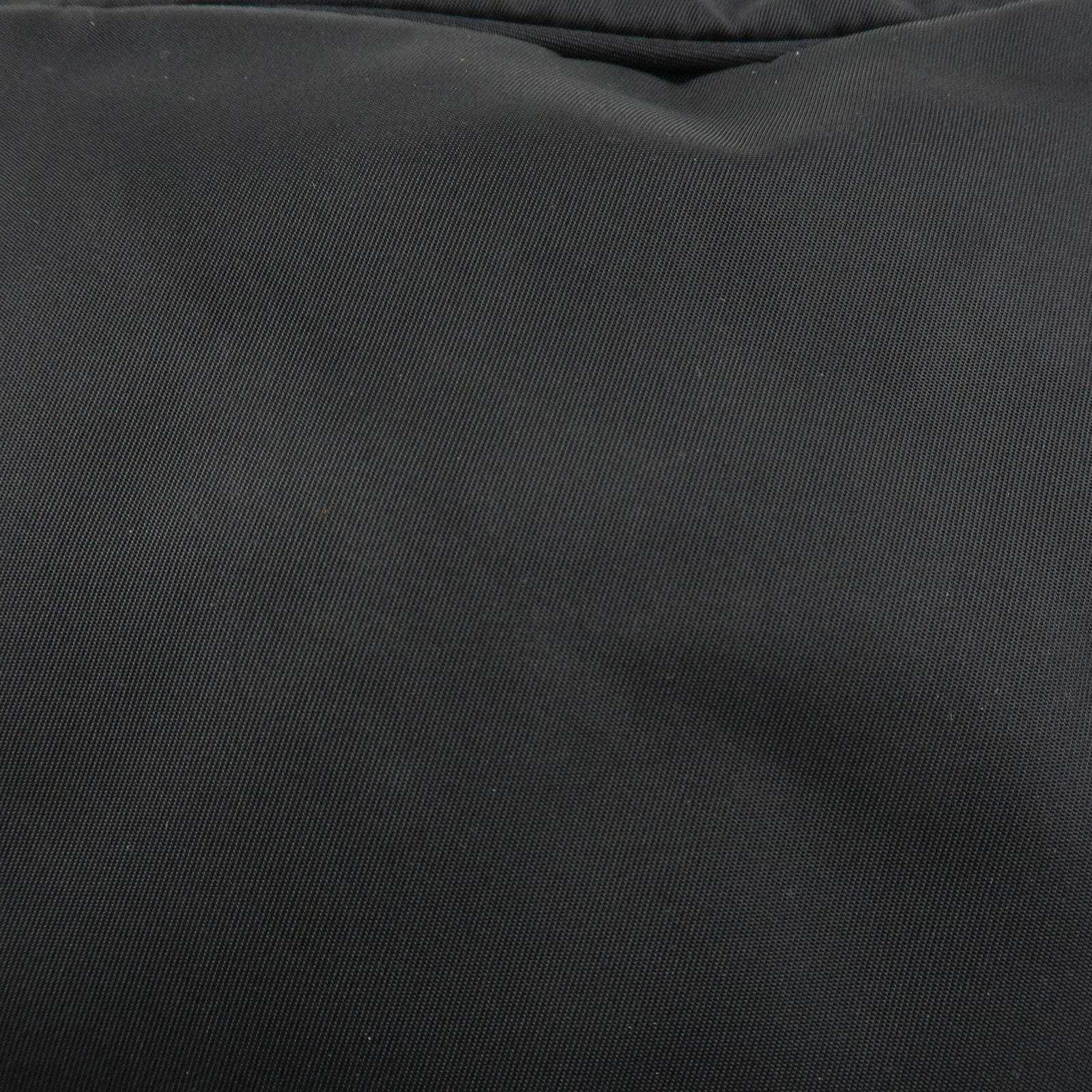 PPRADA Triangle Logo Nylon Leather Shoulder Bag NERO Black BT0166 Used