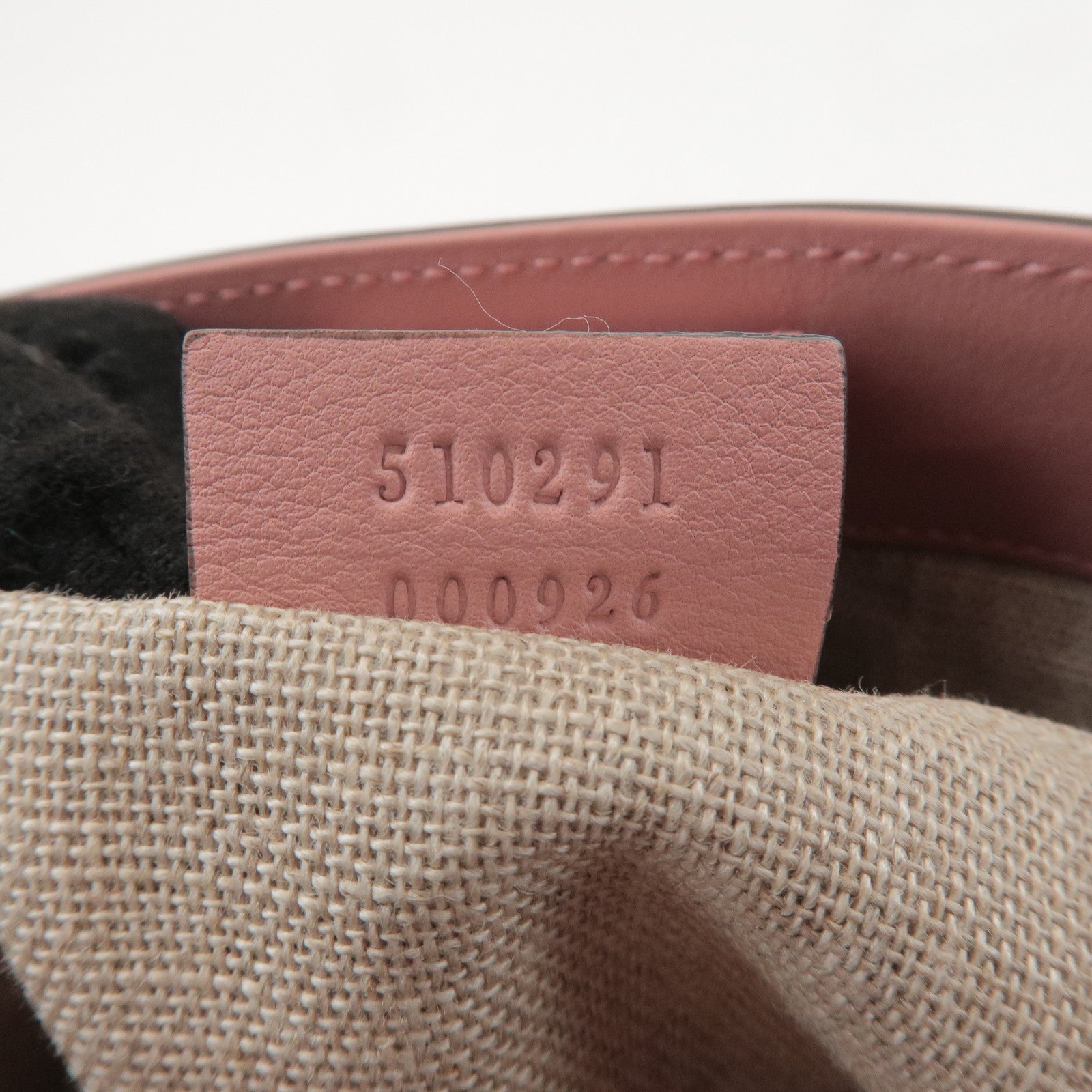GUCCI Guccissima Leather 2Way Hand Bag Shoulder Bag Pink 510291
