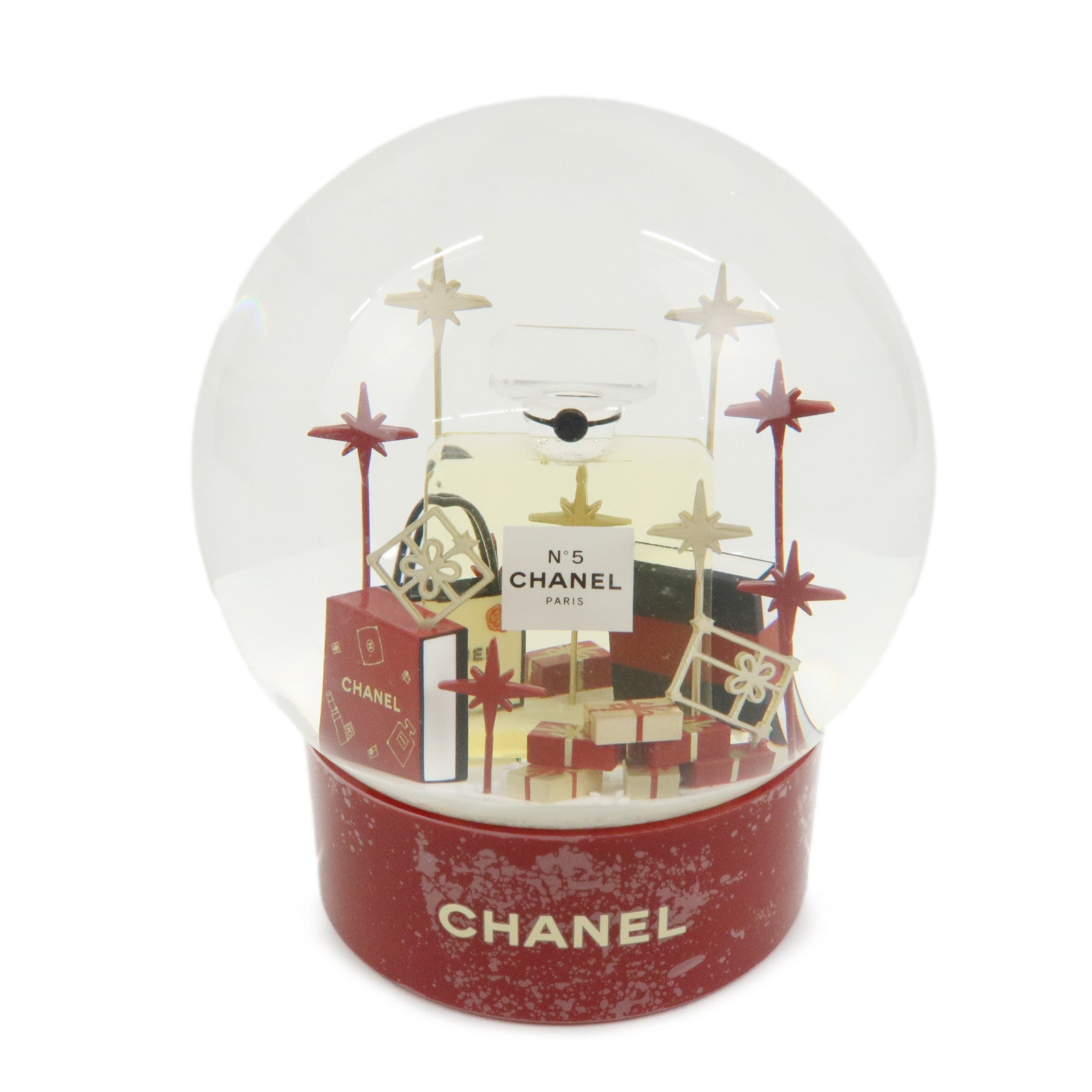 CHANEL Snow Dome No.5 Perfume Bottle Edition Multicolor
