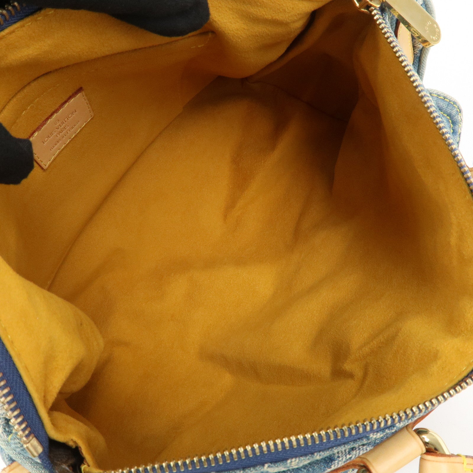 Louis Vuitton Monogram Denim Neo Speedy Boston Bag Blue M95019