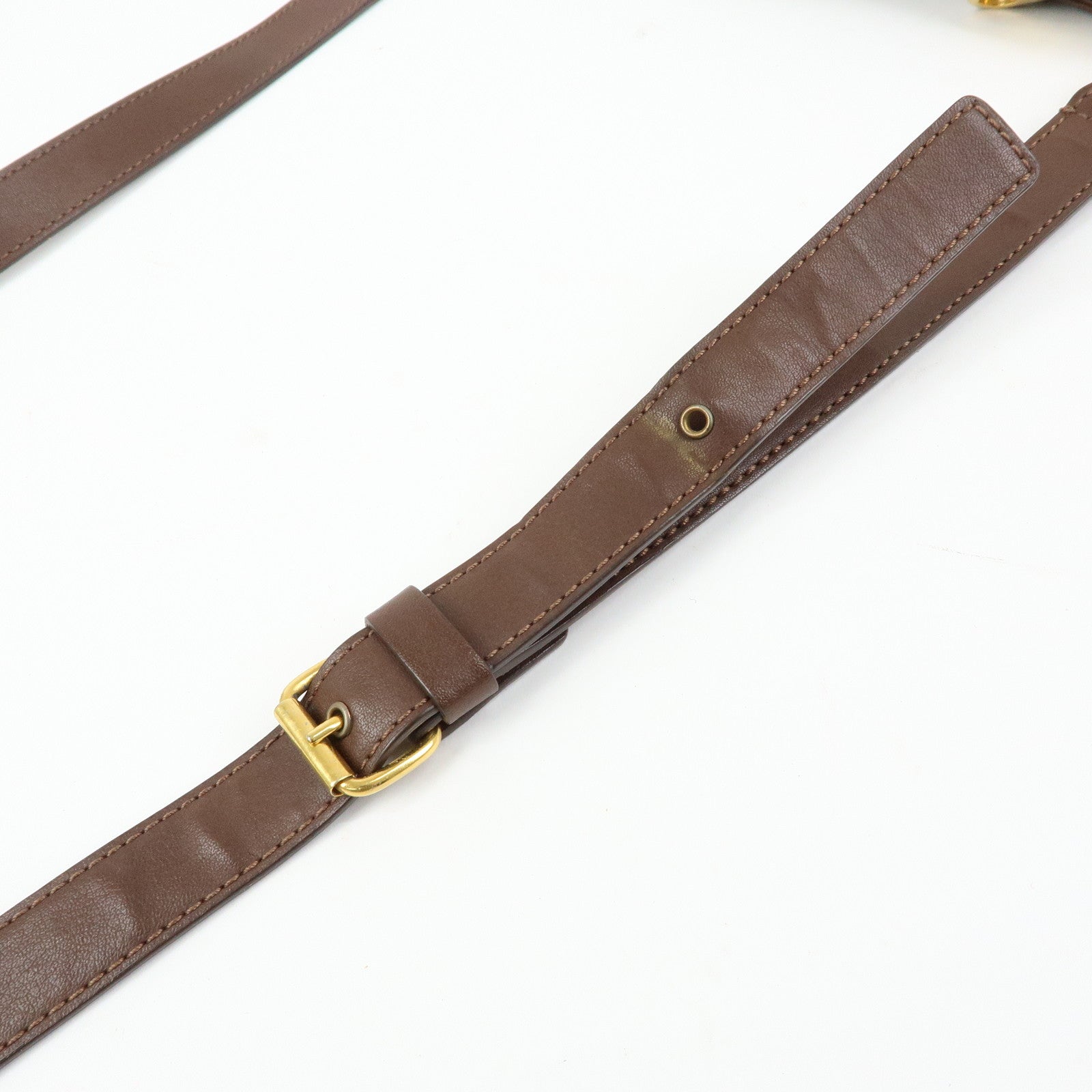 Chloe Eden Leather Shoulder Bag Crossbody Bag Brown