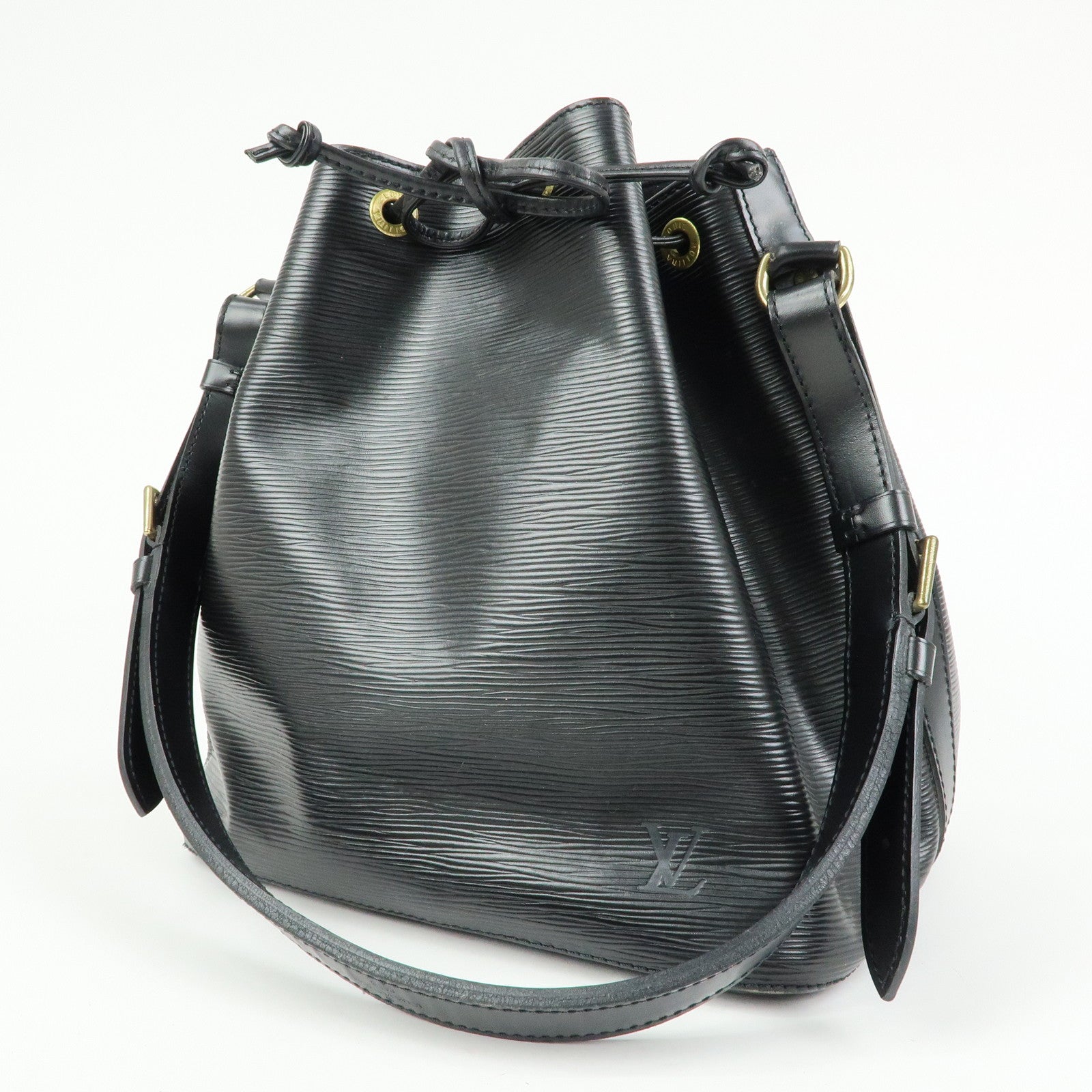 Louis Vuitton Epi Petit Noe Shoulder Bag Noir Black M59012