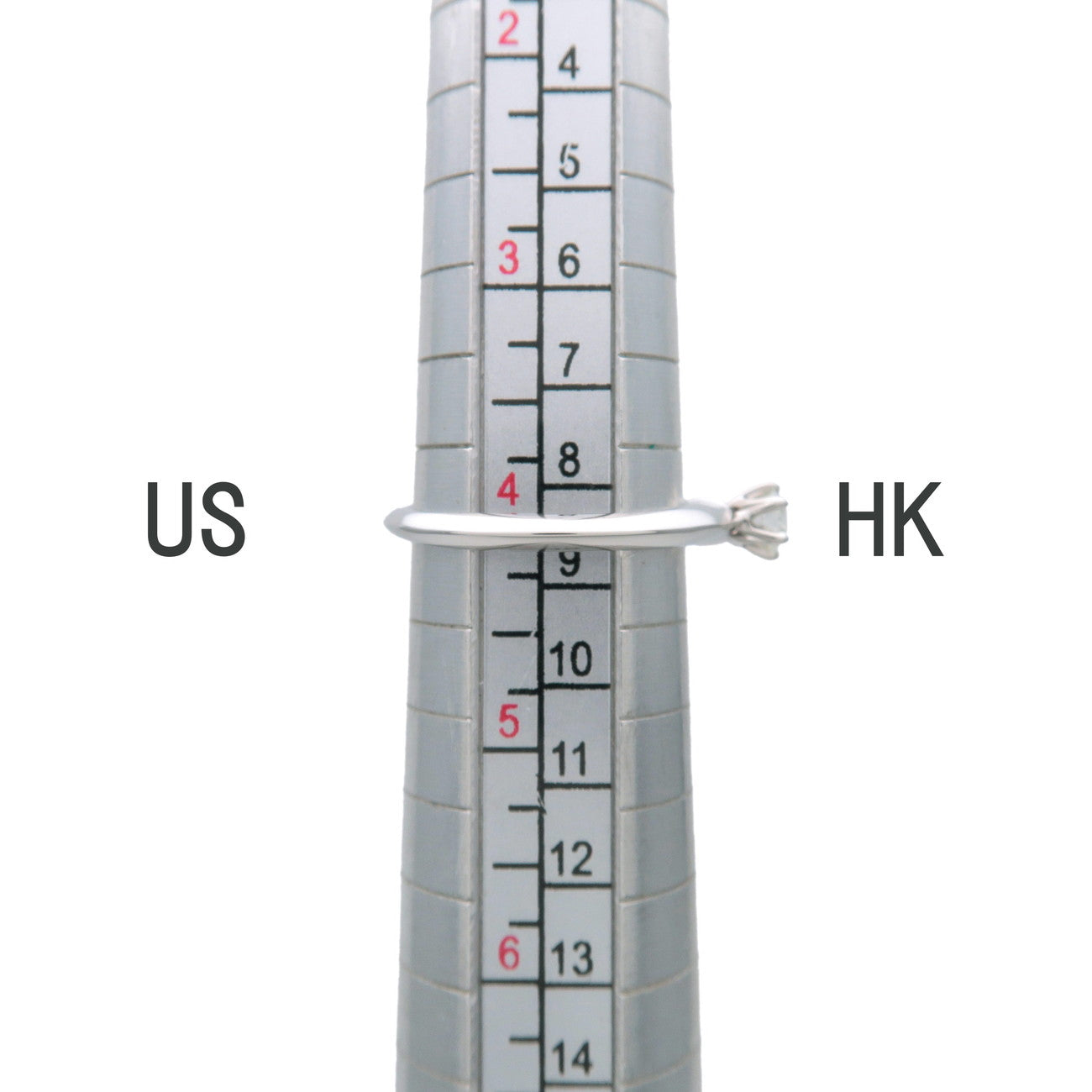 Tiffany & Co Solitaire Diamond Ring 0.19ct PT950 US4 EU47 HK8.5