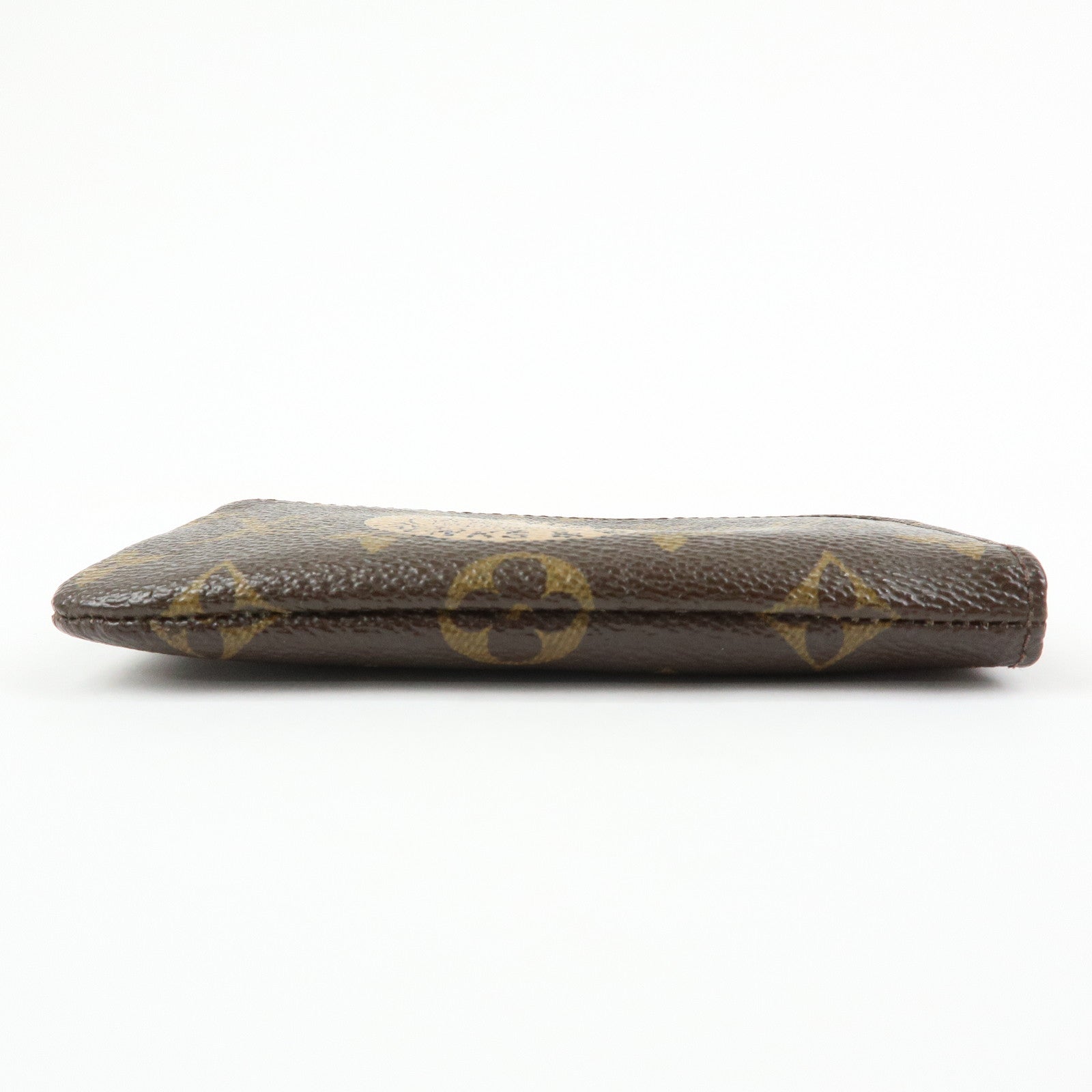 Louis Vuitton Monogram Pochette Cles Complis T&B Coin Case M58025