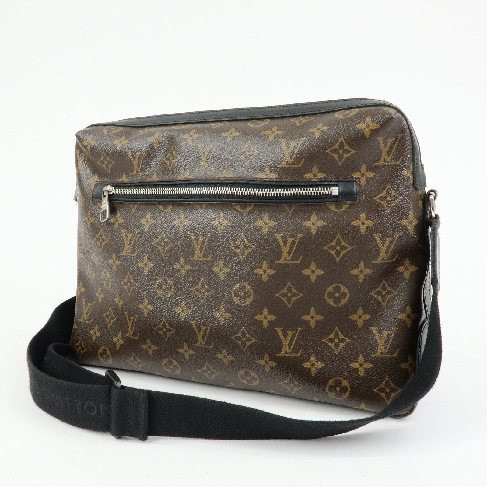 Louis Vuitton Monogram Macassar Torres Shoulder Bag Brown M40387
