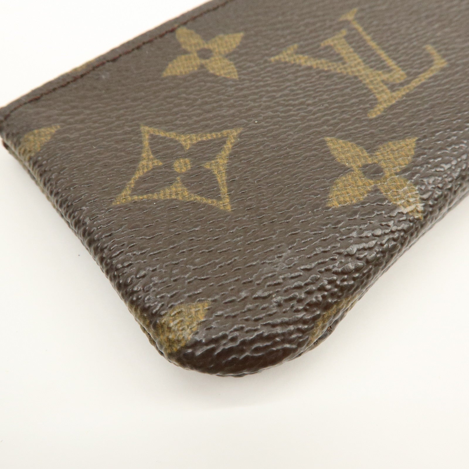 Louis Vuitton Monogram Pochette Cles Coin Case Key Case M62650