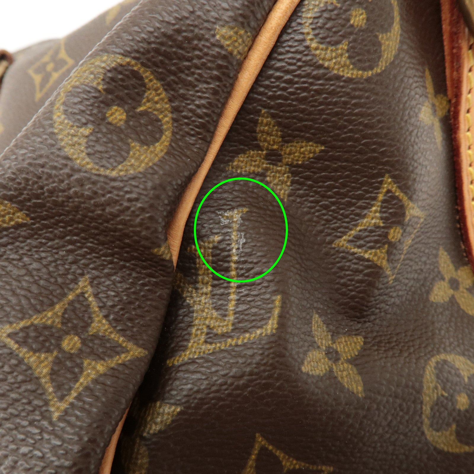 Louis Vuitton Monogram Keep All 50 Bandouliere Boston Bag M41416 Used