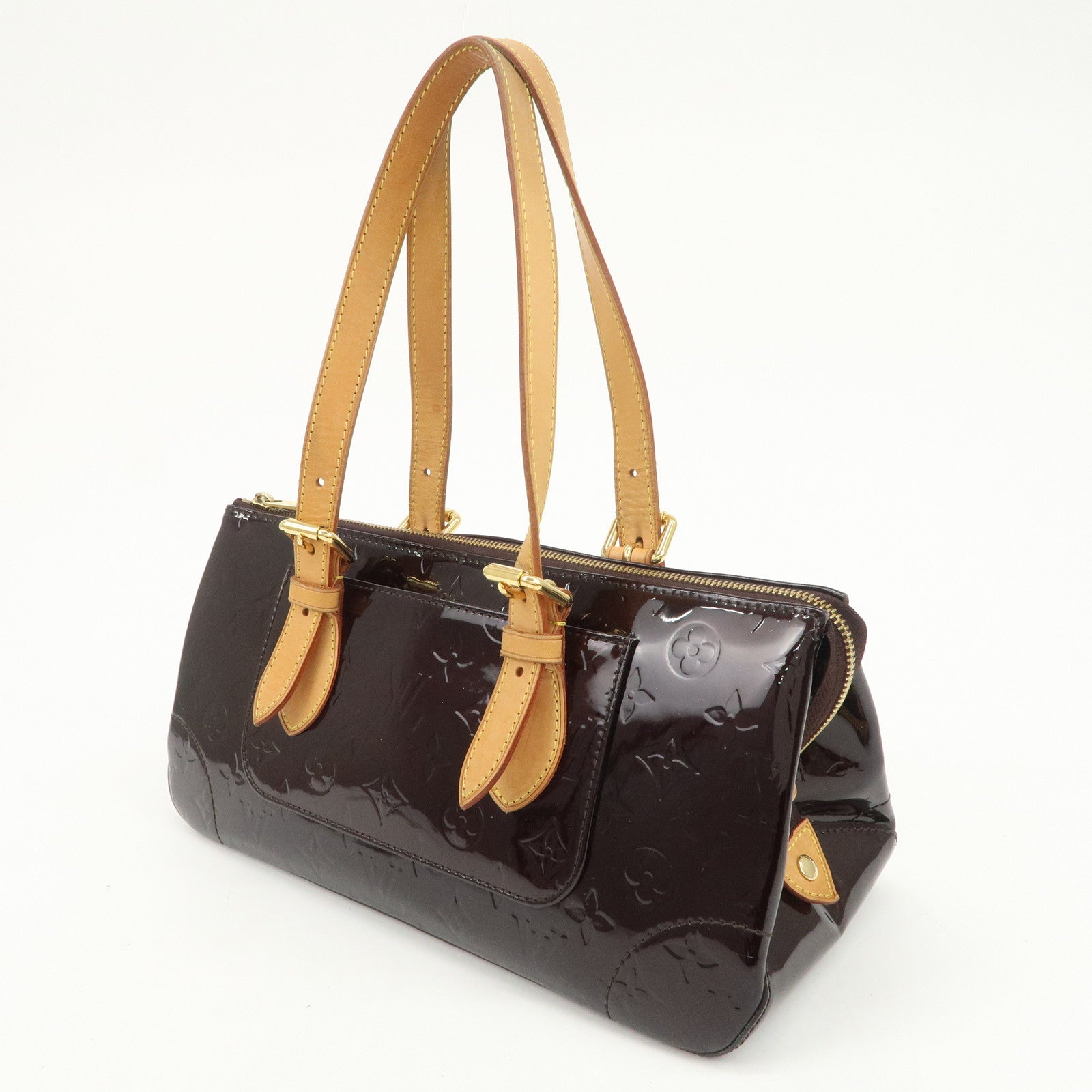 Louis Vuitton Monogram Vernis Rosewood Avenue Hand Bag M93510