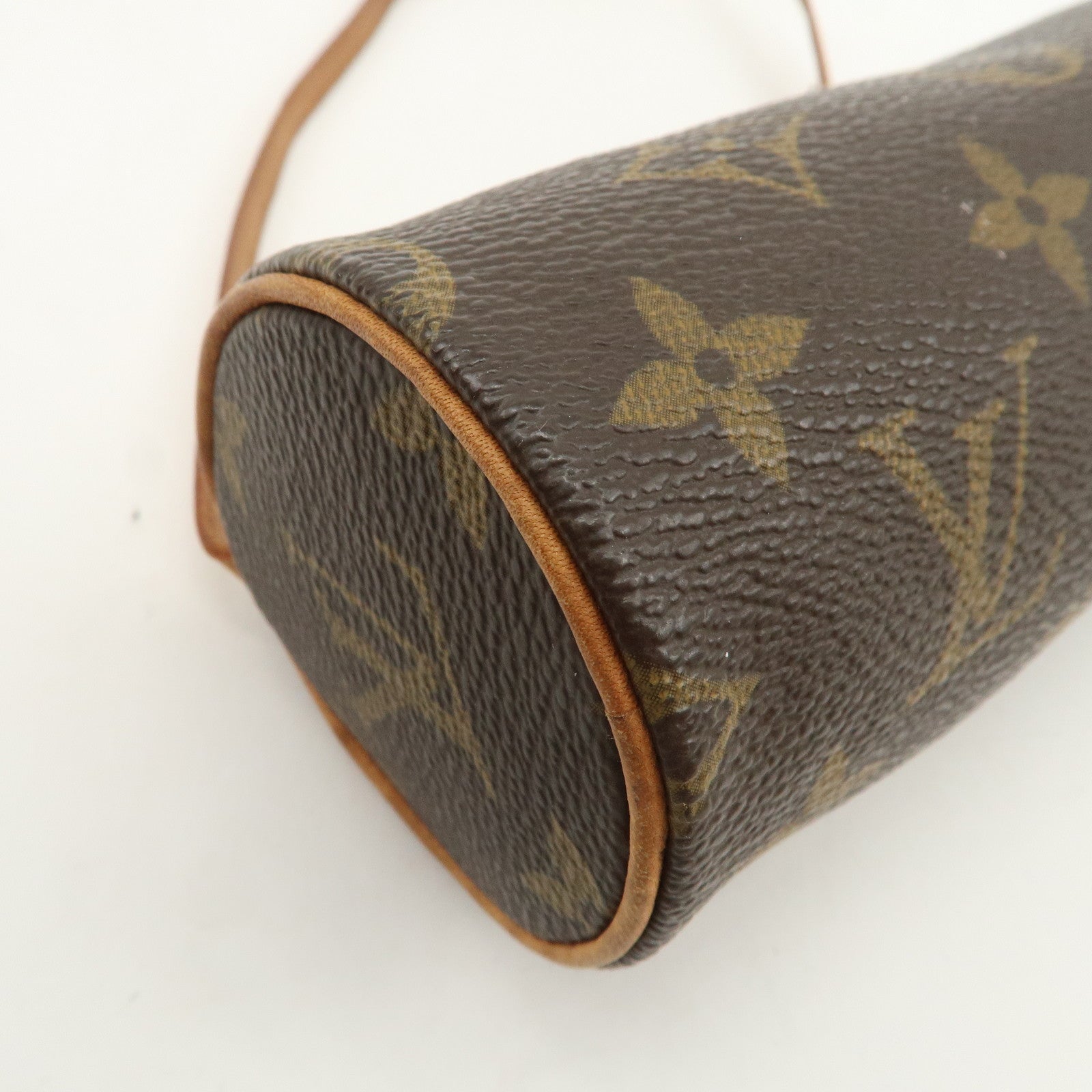 Louis Vuitton Monogram Mini Pouch for Papillon Bag New Style Brown