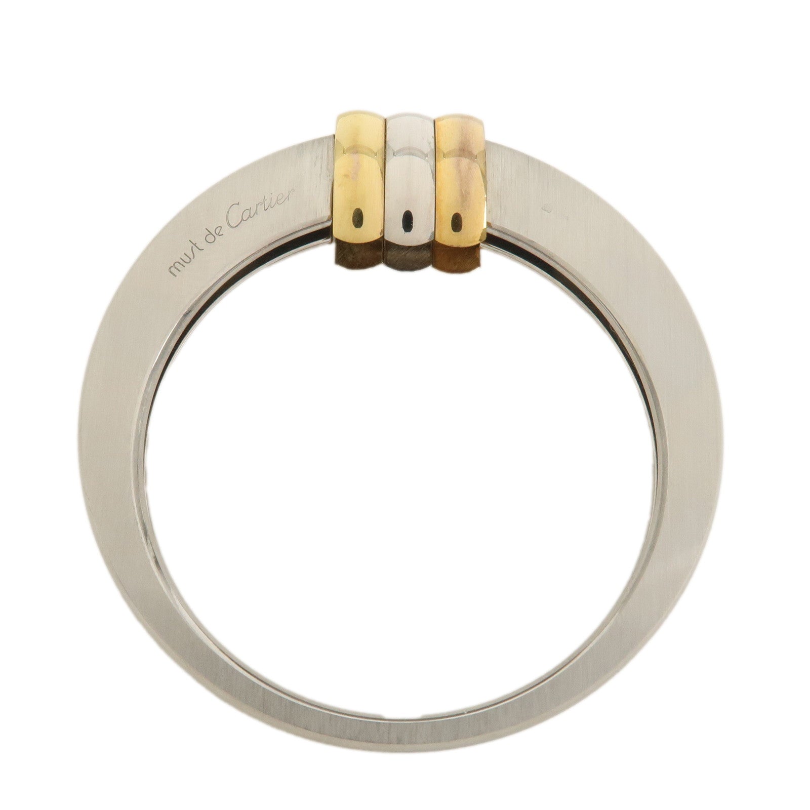 Cartier Must de Cartier Trinity Three-Color Metal Money Clip Silver