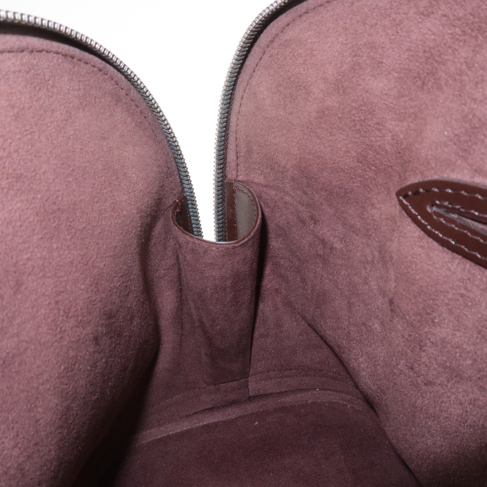 Louis Vuitton Epi Leather Alma PM Hand Bag Mocha Brown M5214D Used