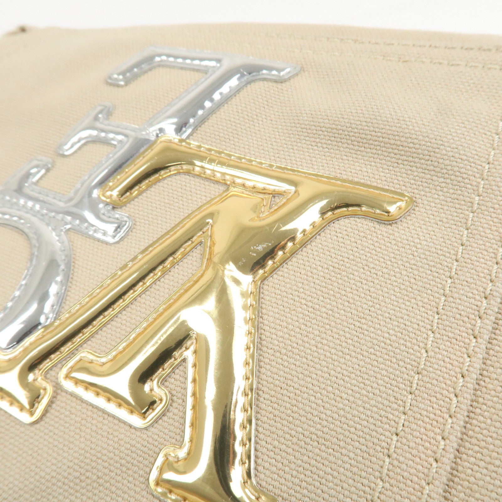 Louis Vuitton Canvas That's Love Tote Bag Hand Bag Ivory M95468 Used