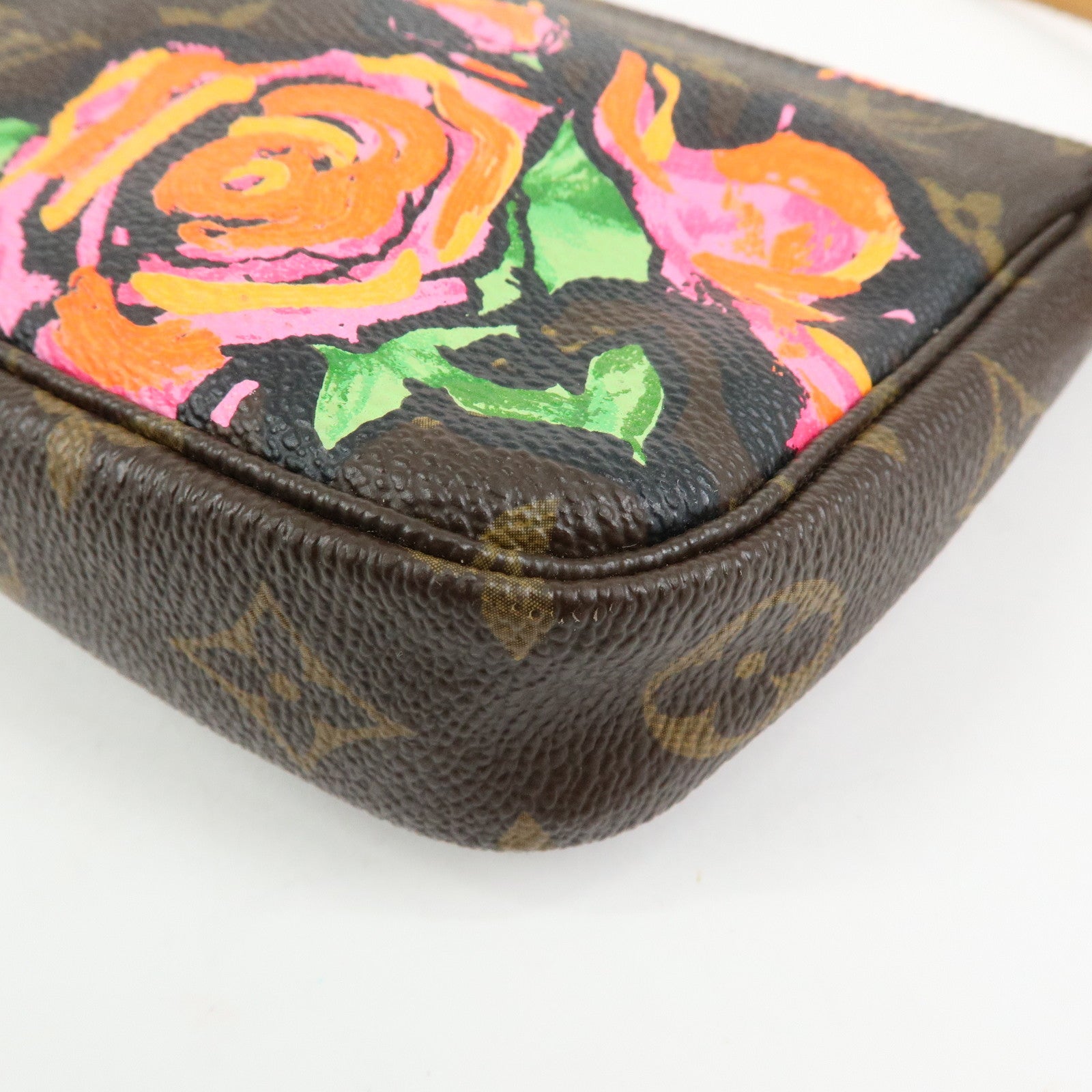 Louis Vuitton Monogram Rose Pochette Accessoires Pouch M48615