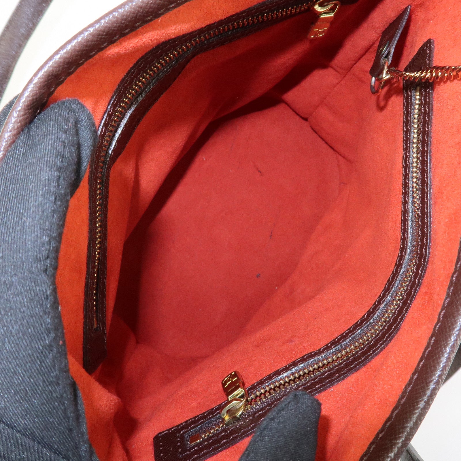 Louis Vuitton Damier Ebene Male Tote Bag Hand Bag Brown N42240