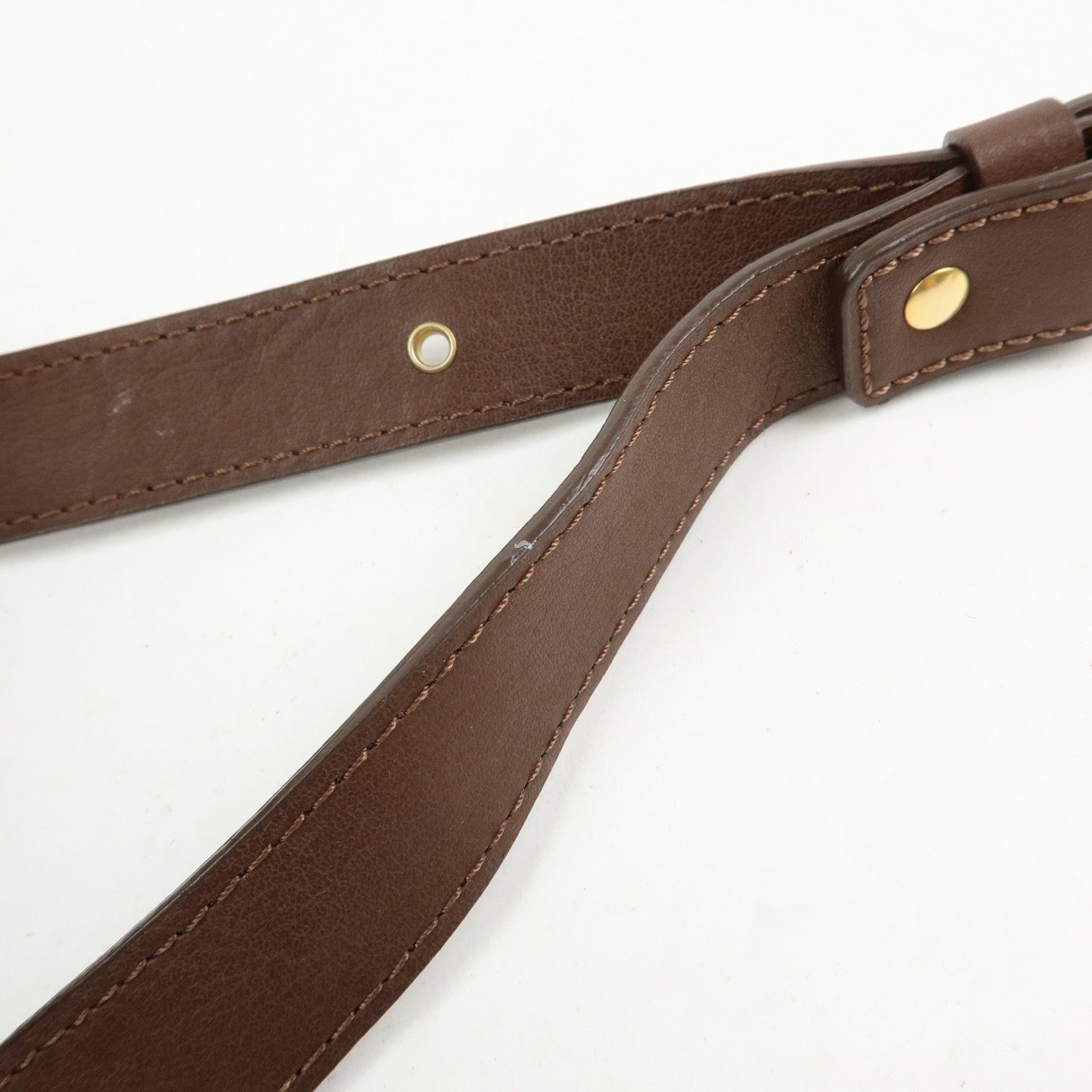 Chloe Eden Leather Shoulder Bag Crossbody Bag Tassel Dark Brown