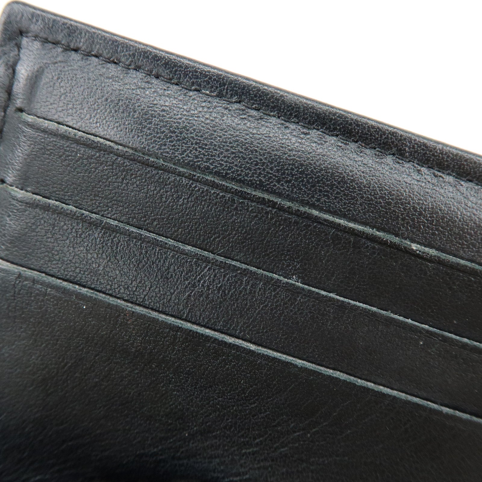 CHANEL Boy CHANEL Cavairskin Flap Compact Wallet Black A80734