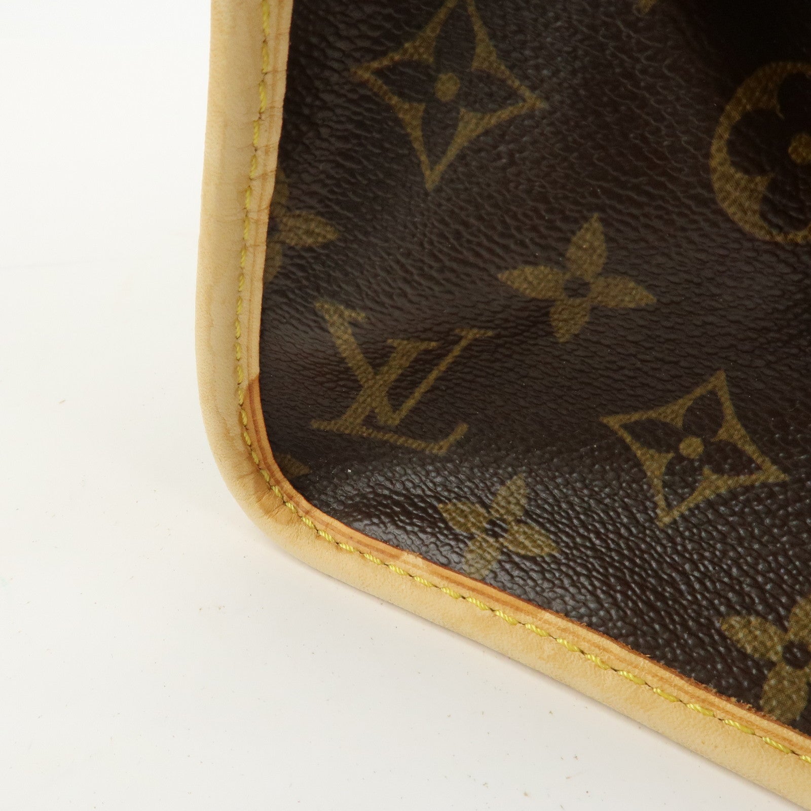 Louis Vuitton Monogram Popincourt Hand Bag Brown M40009