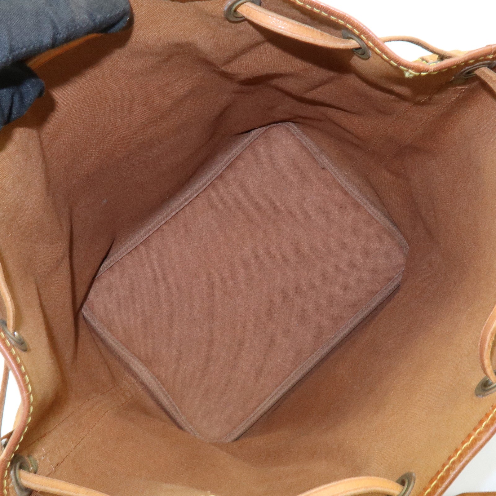 Louis Vuitton Monogram Petit Noe Shoulder Bag Brown M42226