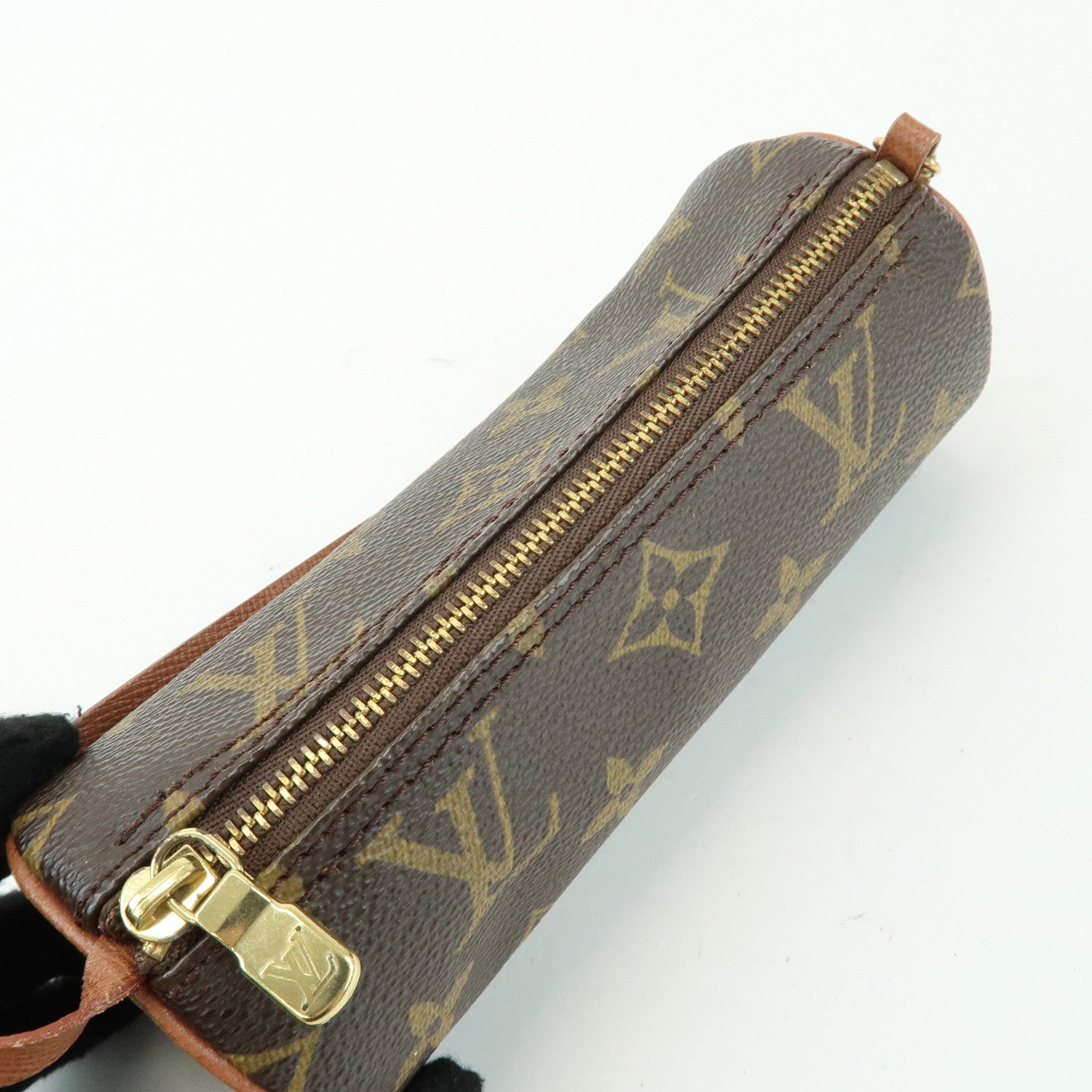Louis Vuitton Monogram Mini Pouch for Papillon Bag Brown