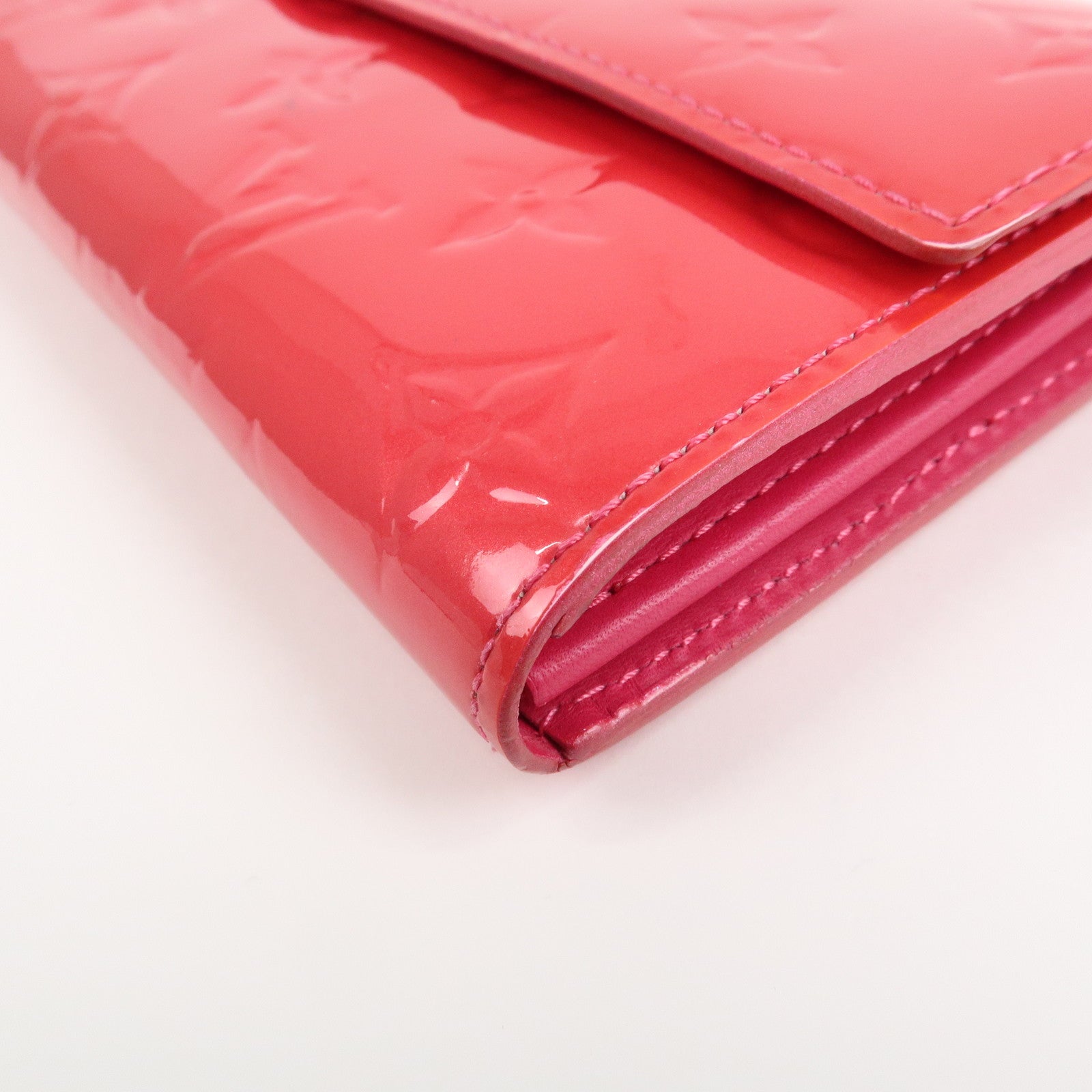 Louis Vuitton Monogram Vernis Portefeuille Sarah Long Wallet M93633 Used