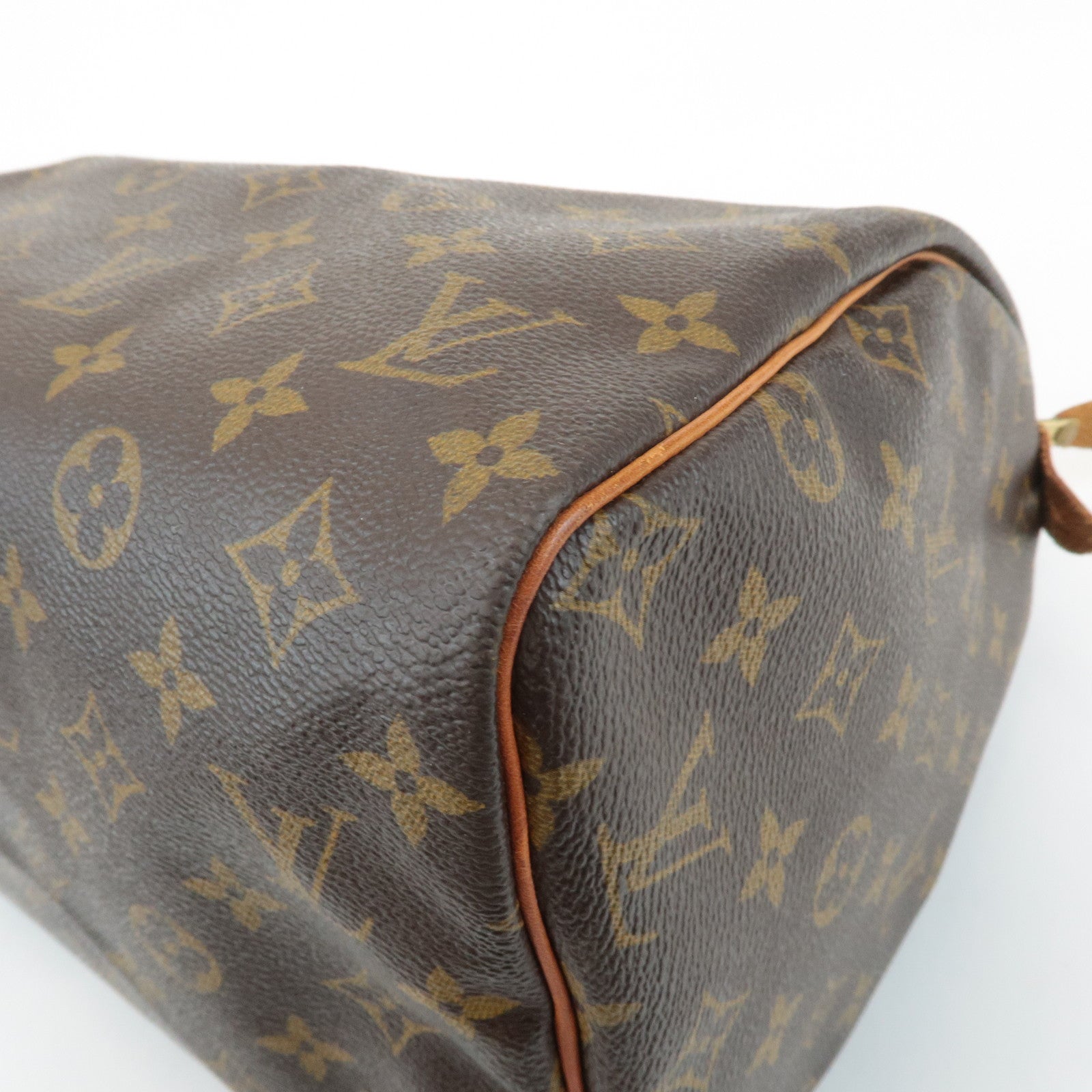 Louis Vuitton Monogram Speedy 30 Boston Bag Hand Bag Brown M41526
