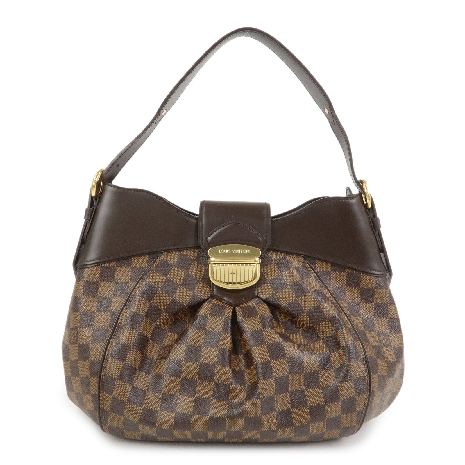 Louis Vuitton Damier Sistina MM Shoulder Bag Damier Ebene N41541