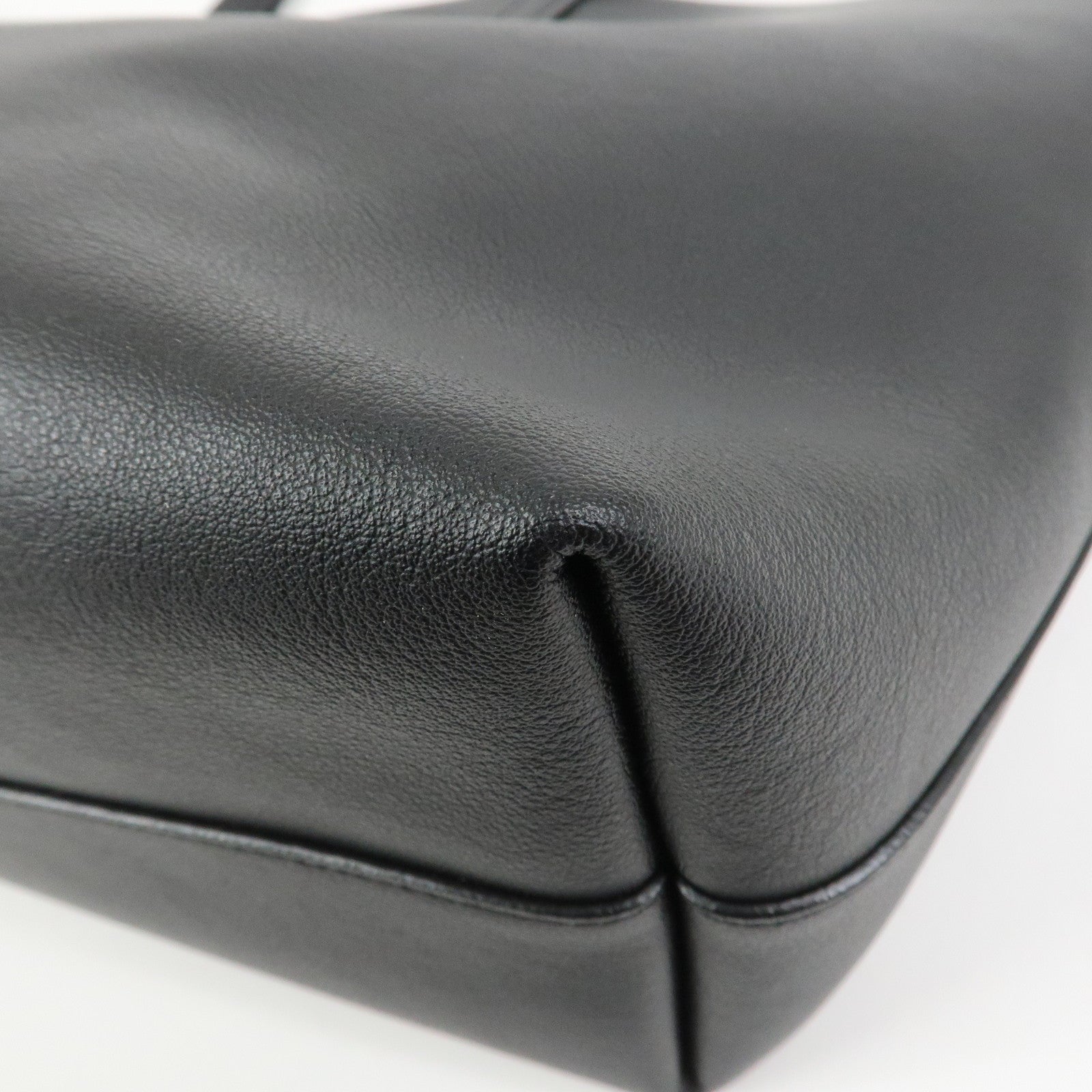 SAINT LAURENT PARIS Shopping Bag EAST WEST Tote Bag Black 600281