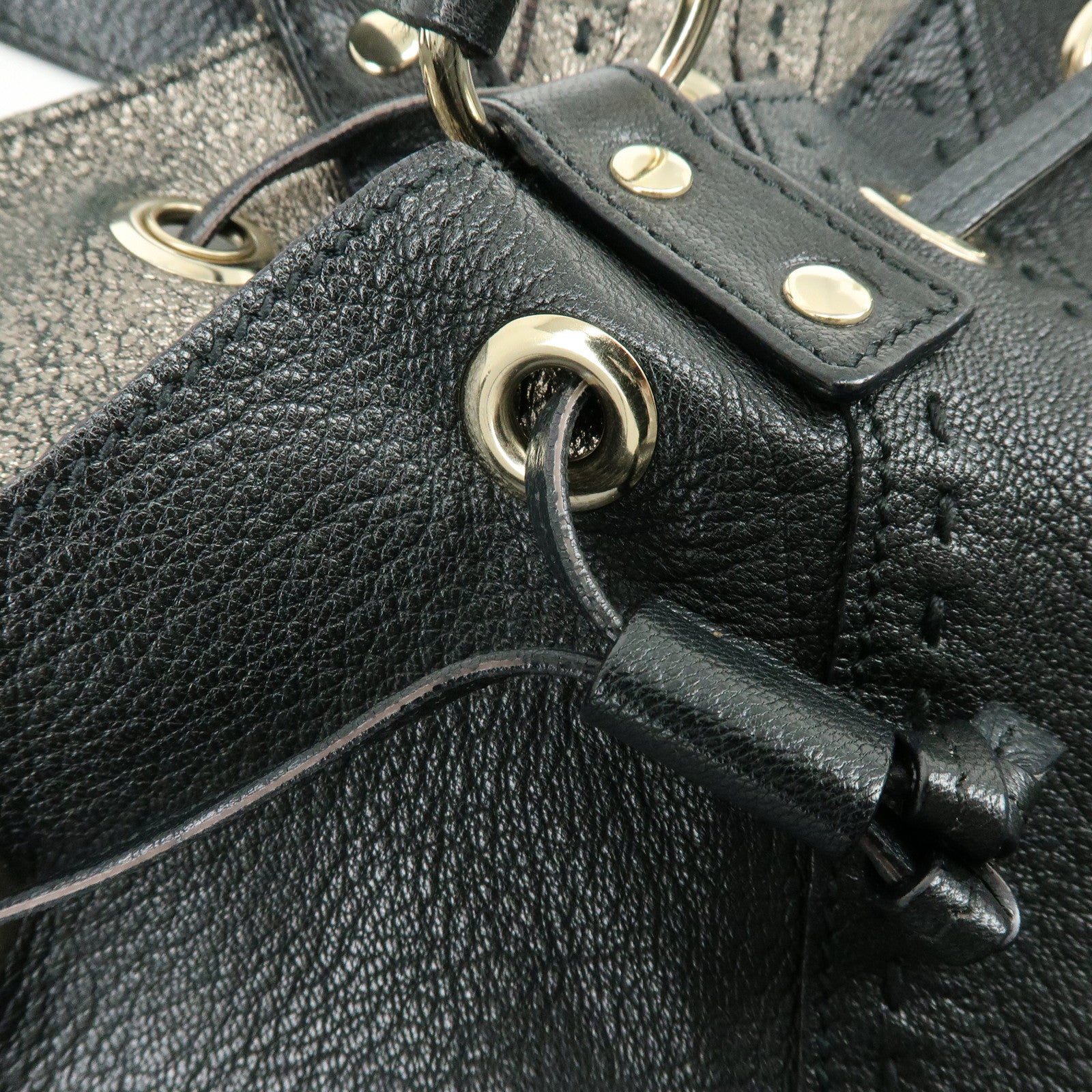 SAINT LAURENT PARIS Y Line Sac Double Reversible Tote Bag 168484