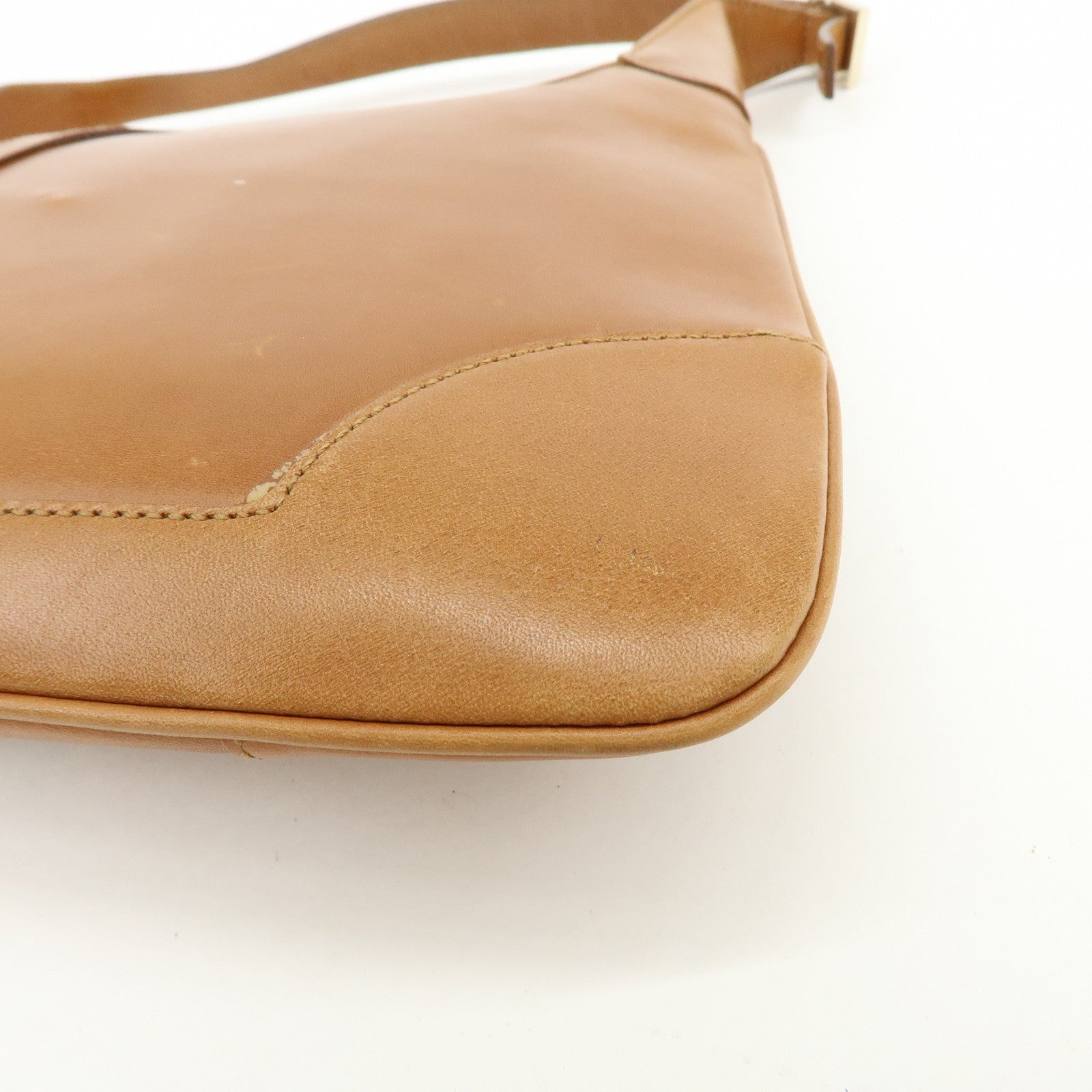 GUCCI Kandinsky Leather Shoulder Bag Hand Bag Brown 001.4057