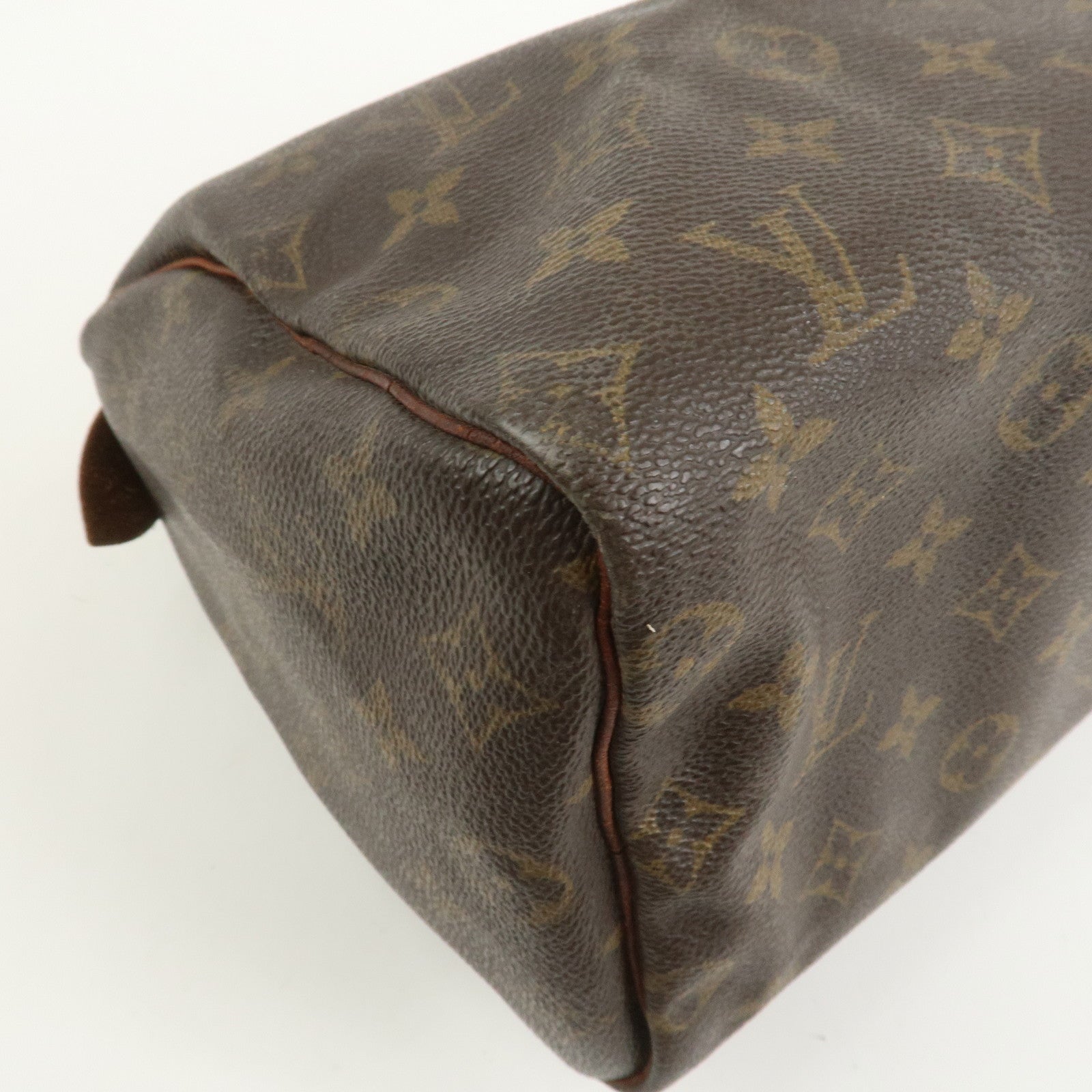 Louis Vuitton Monogram Speedy 25 Boston Bag Hand Bag Brown M41528