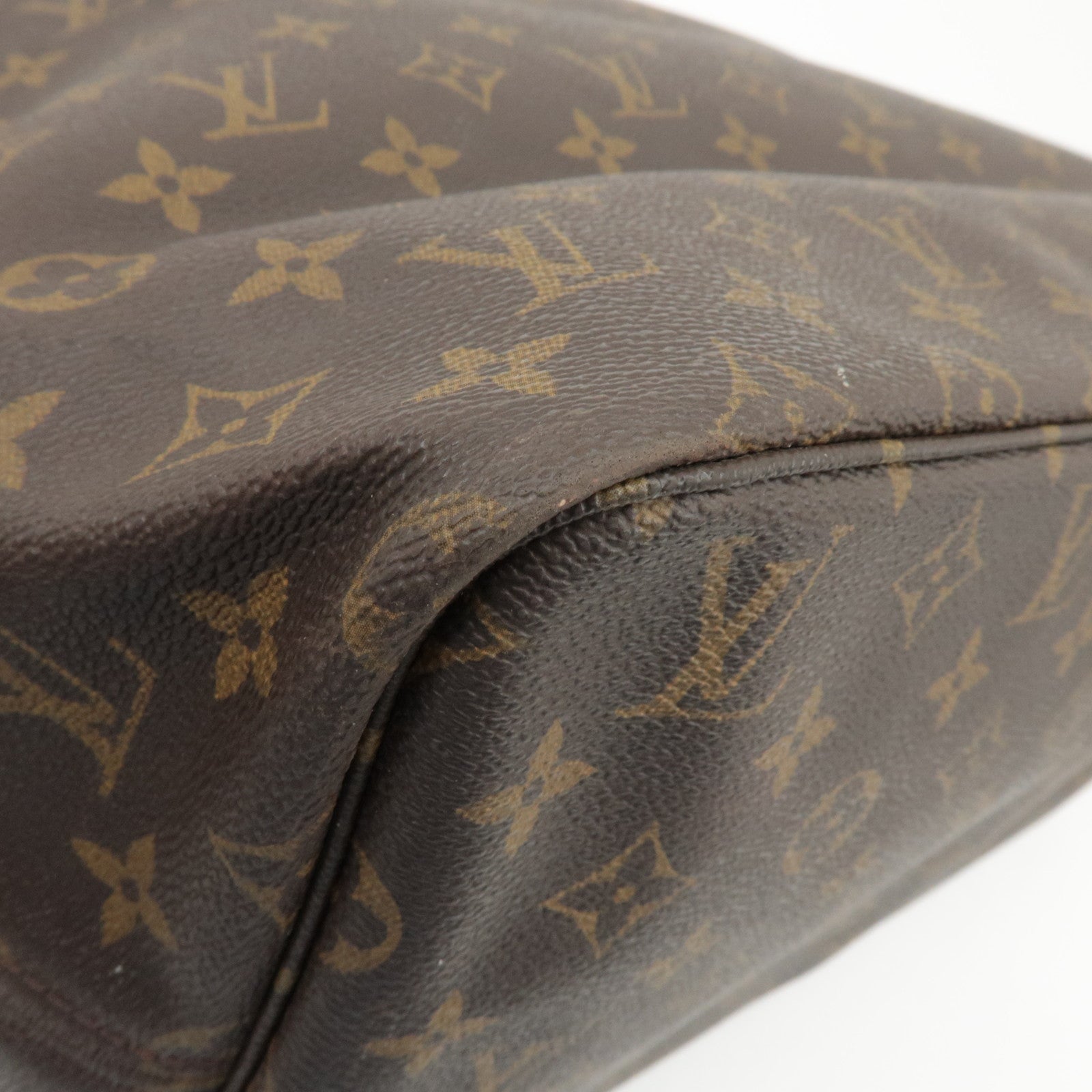 Louis Vuitton Monogram Neverfull GM Tote Bag Brown M40157 Used