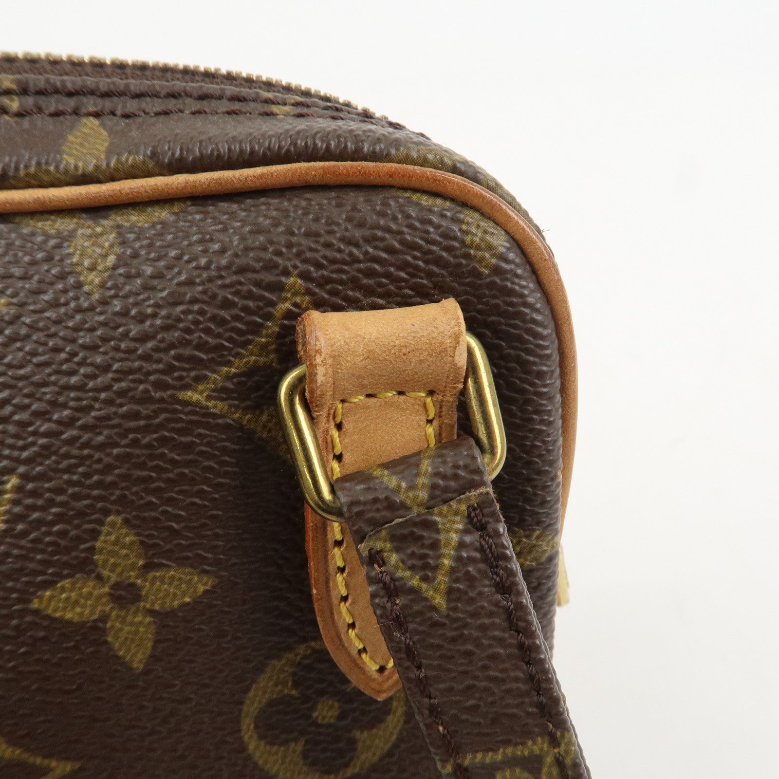 Louis Vuitton Monogram Pochette Marly Bandouliere Bag Brown M51828