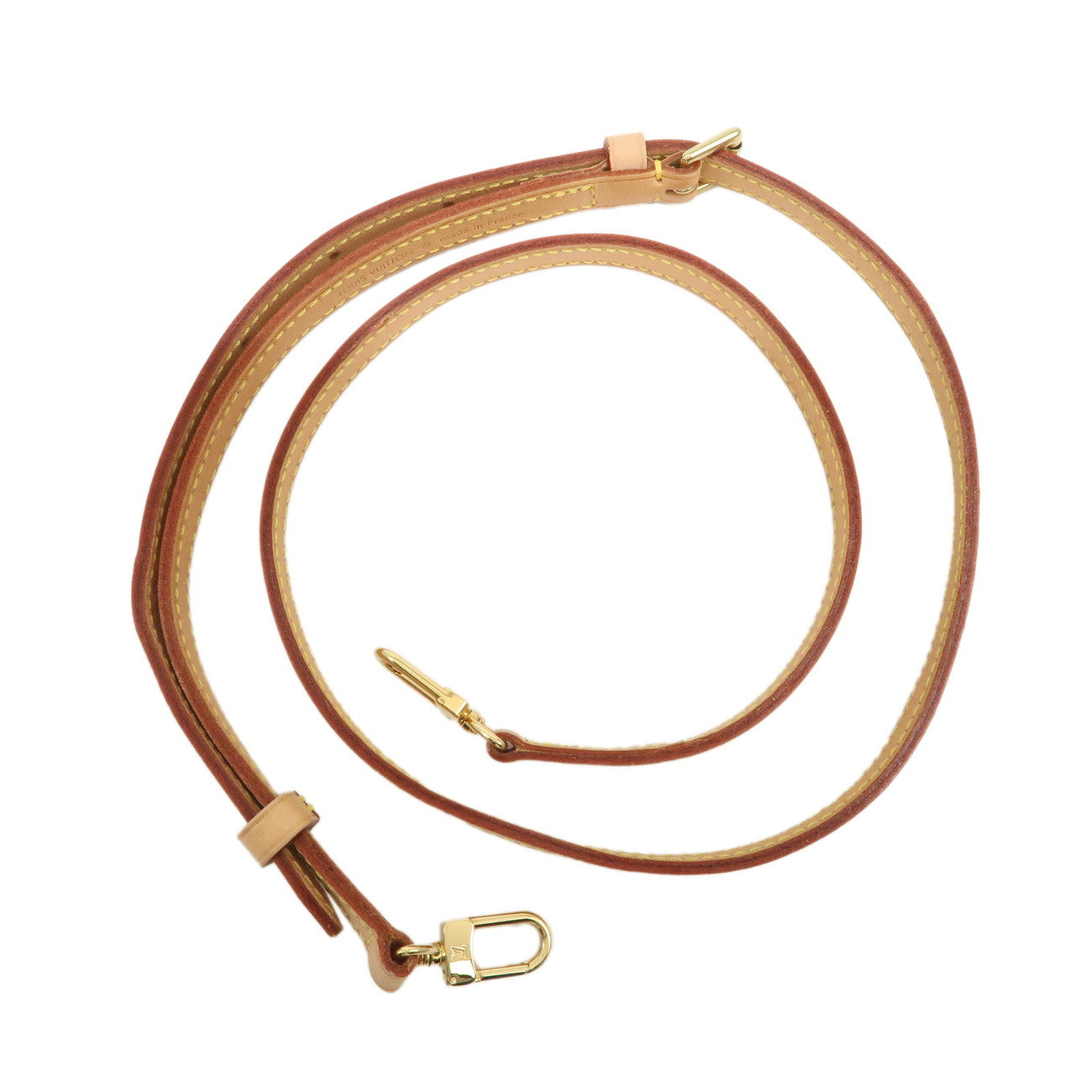 Louis Vuitton Nume Leather Adjustable Shoulder Strap 120cm J52314