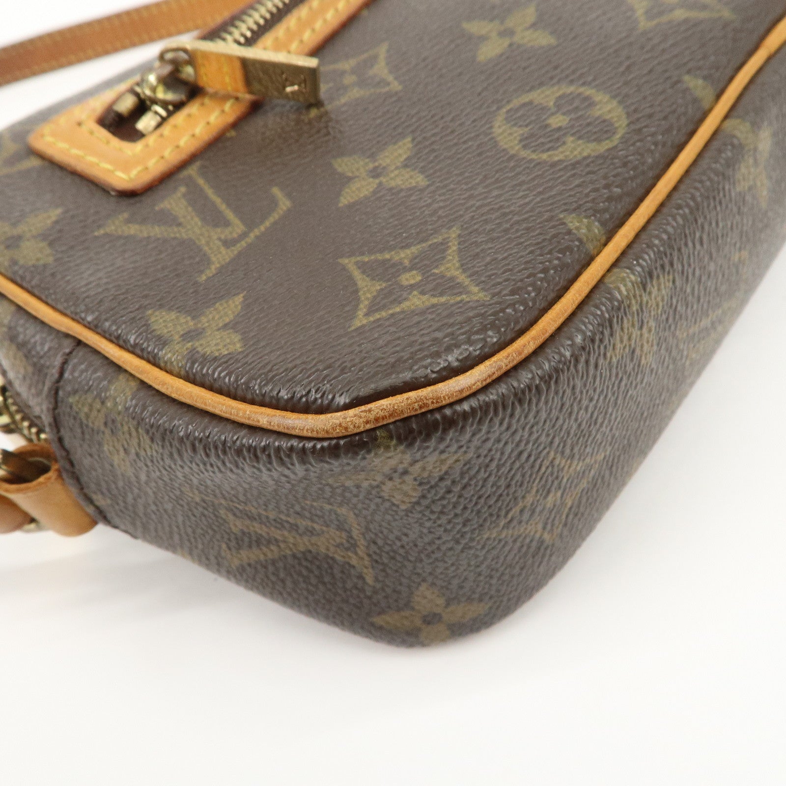 Louis Vuitton Monogram Pochette Cite Shoulder Bag Brown M51183