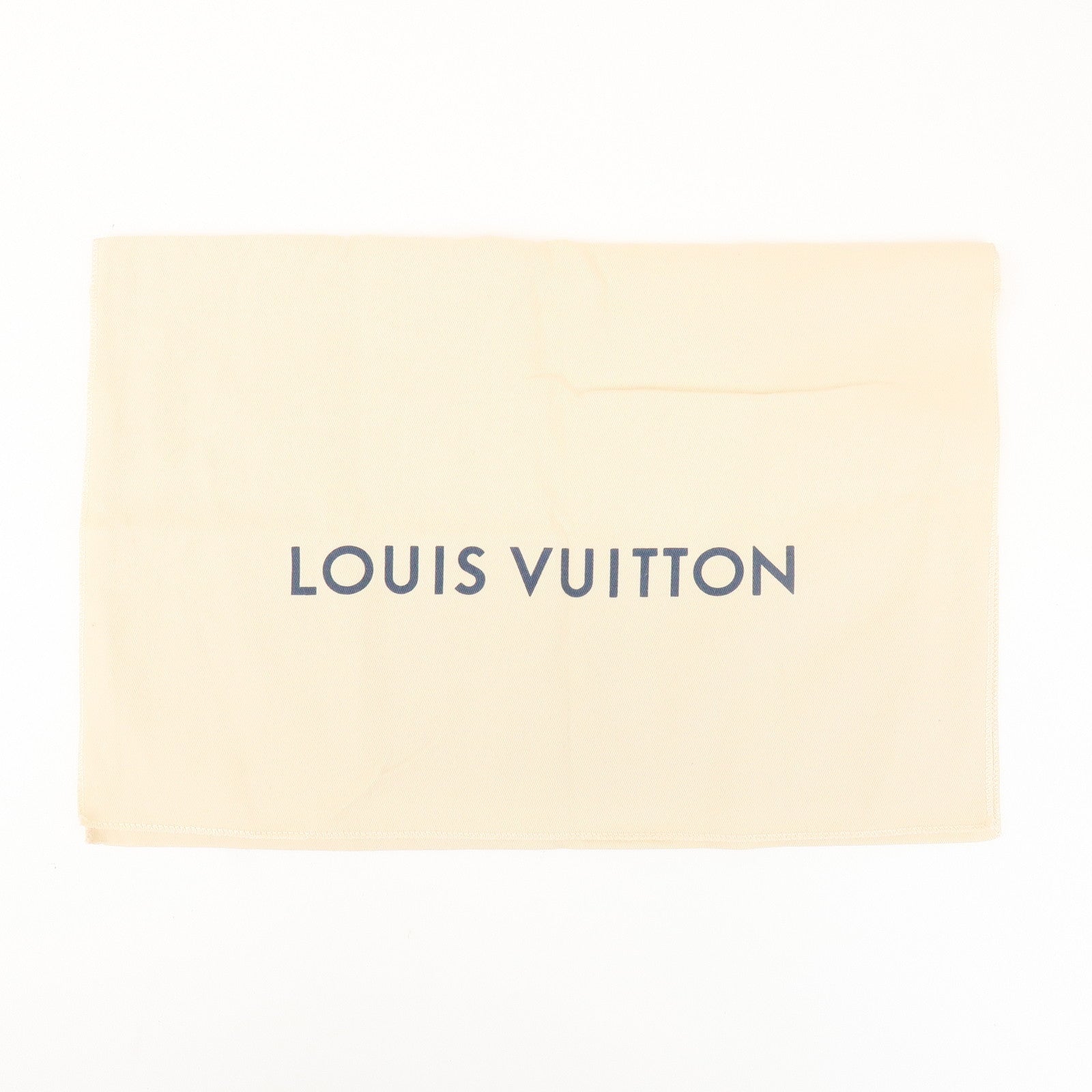 Louis Vuitton Set Of 10 Dust Bag Storage Bag Flap Drawstring Beige