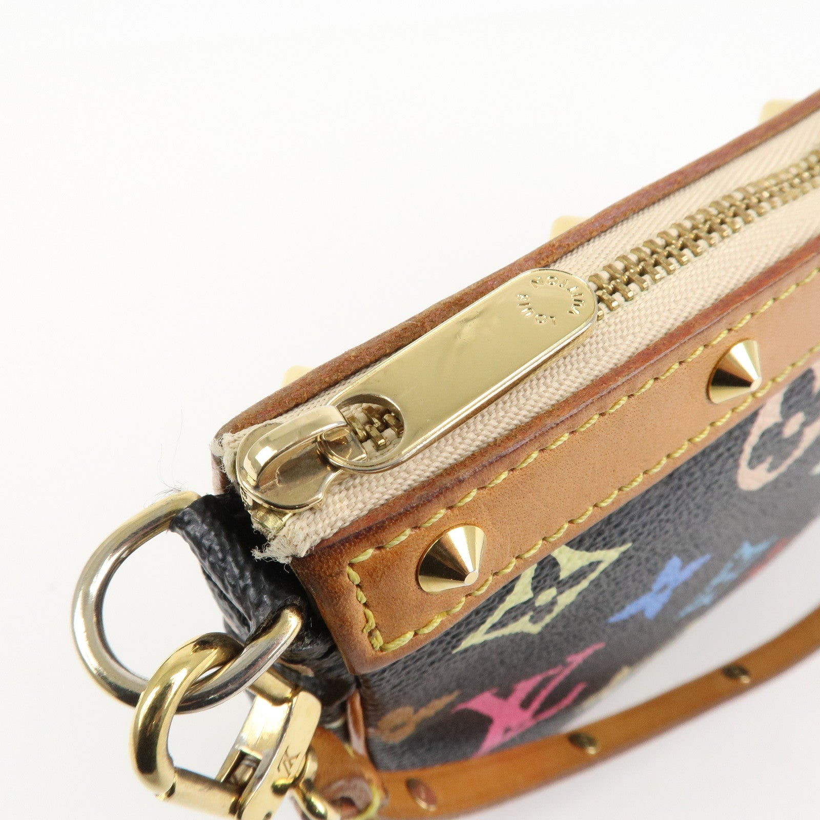 Louis Vuitton Monogram Multicolor Pochette Accessoires Noir M92648 Used