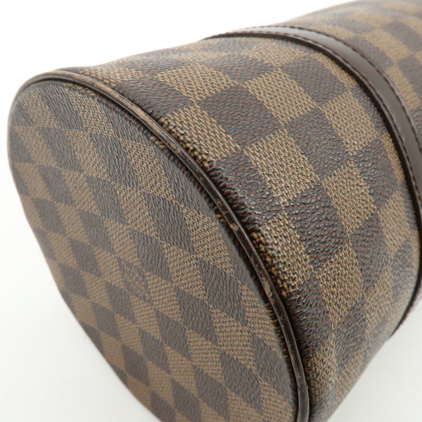 Louis Vuitton Damier Ebene Papillon 30 Hand Bag Brown N51303