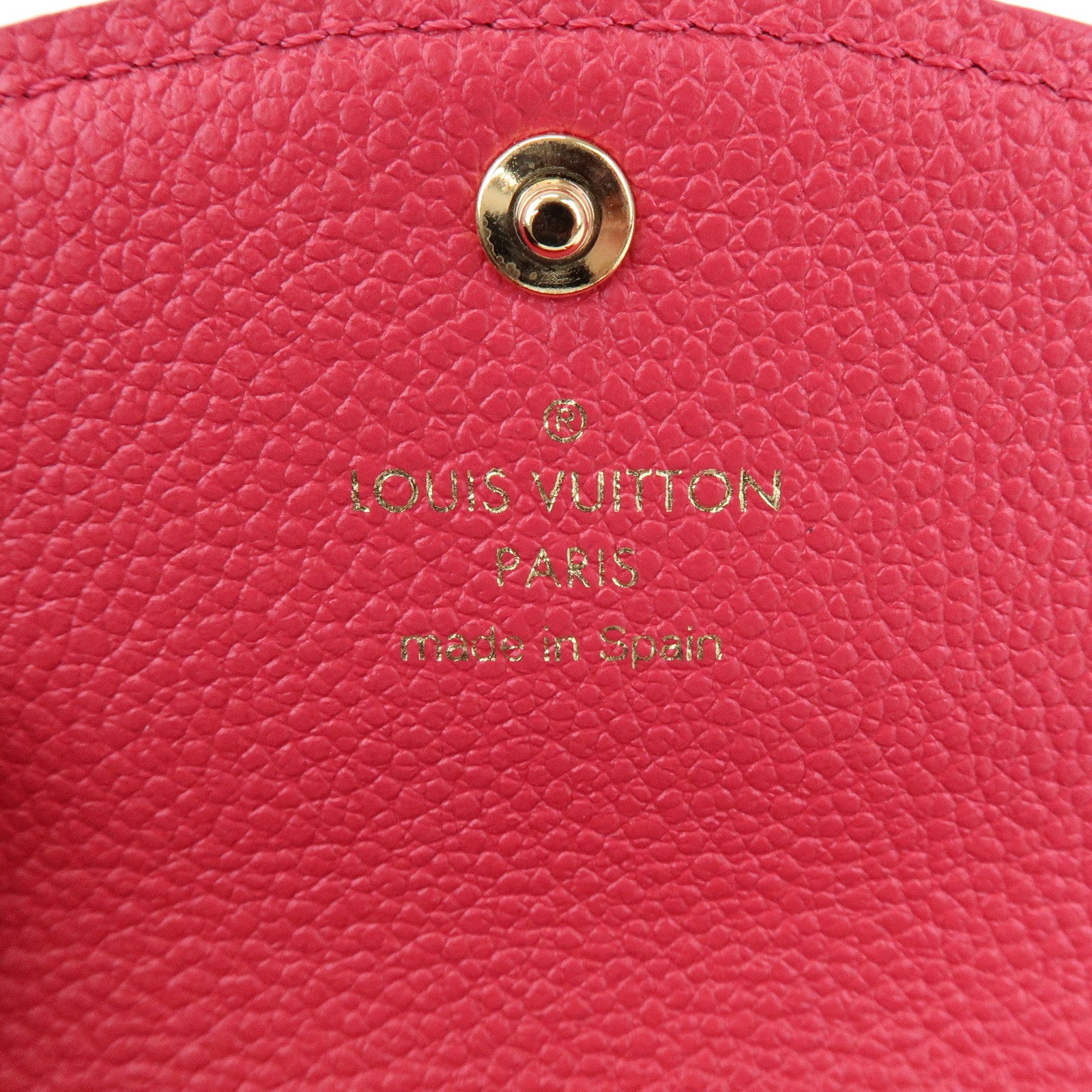 Louis Vuitton Monogram Empreinte Porte Monnaie Rosalie Pink M11410