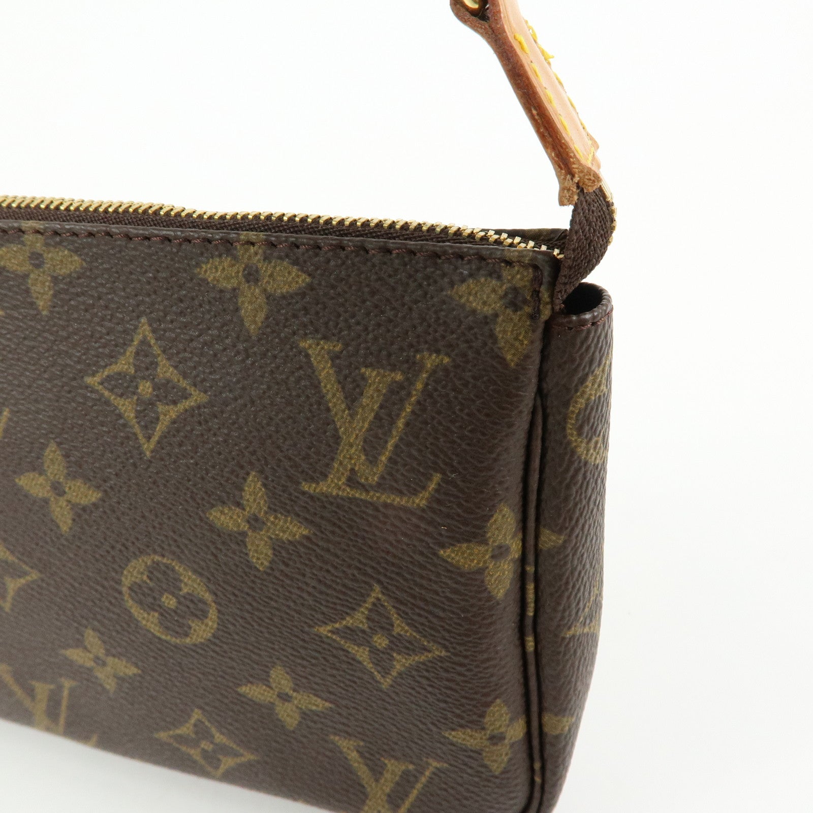 Louis Vuitton Monogram Pochette Accessoires Pouch Hand Bag M51980