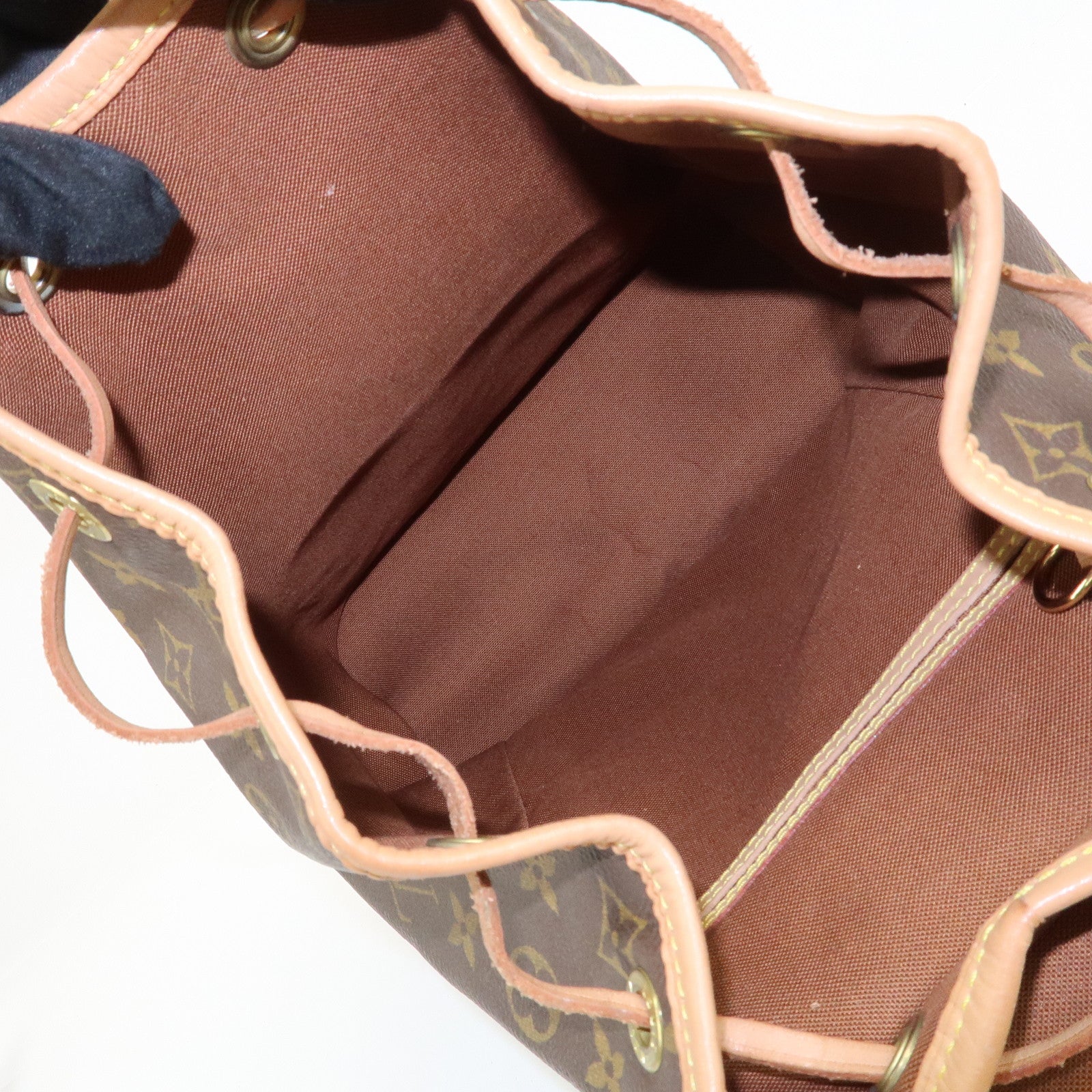 Louis Vuitton Monogram Montsouris MM Backpack Brown M51136