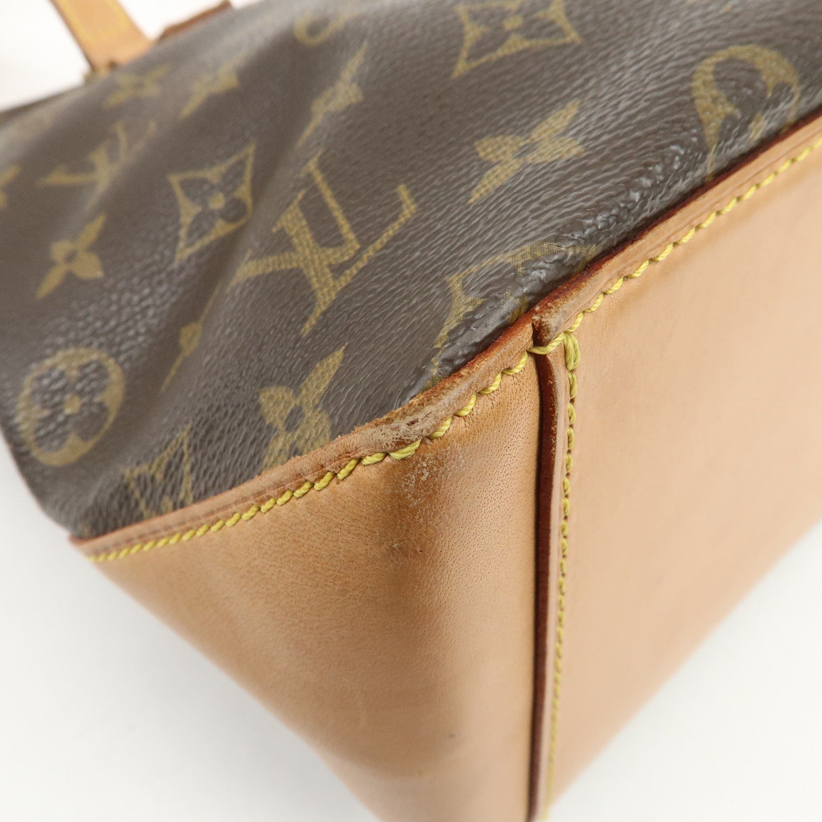 Louis Vuitton Monogram Cabas Piano Tote Bag Hand Bag M51148