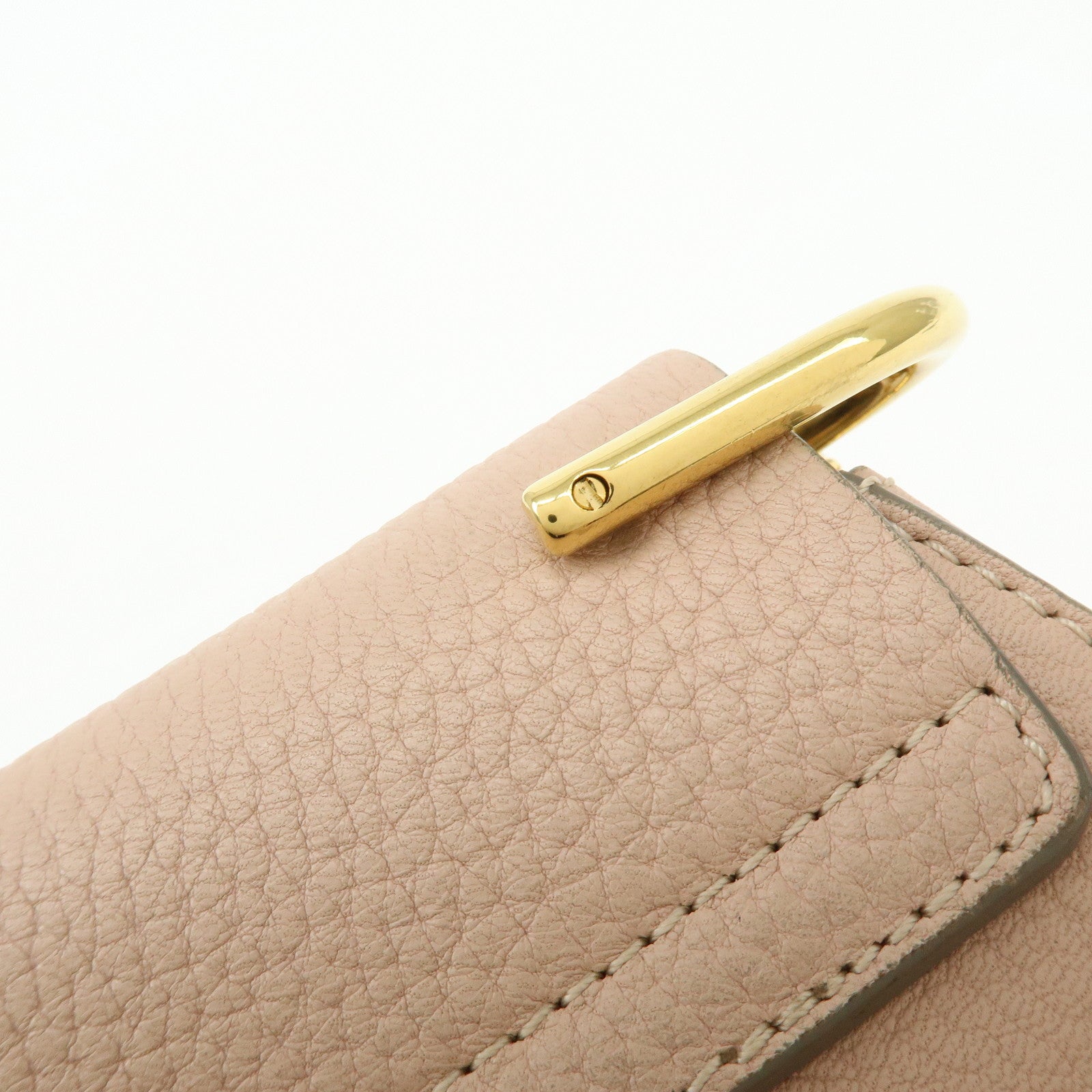 Chloe Drew Calf Leather Shoulder Bag Crossbody Bag Light Pink