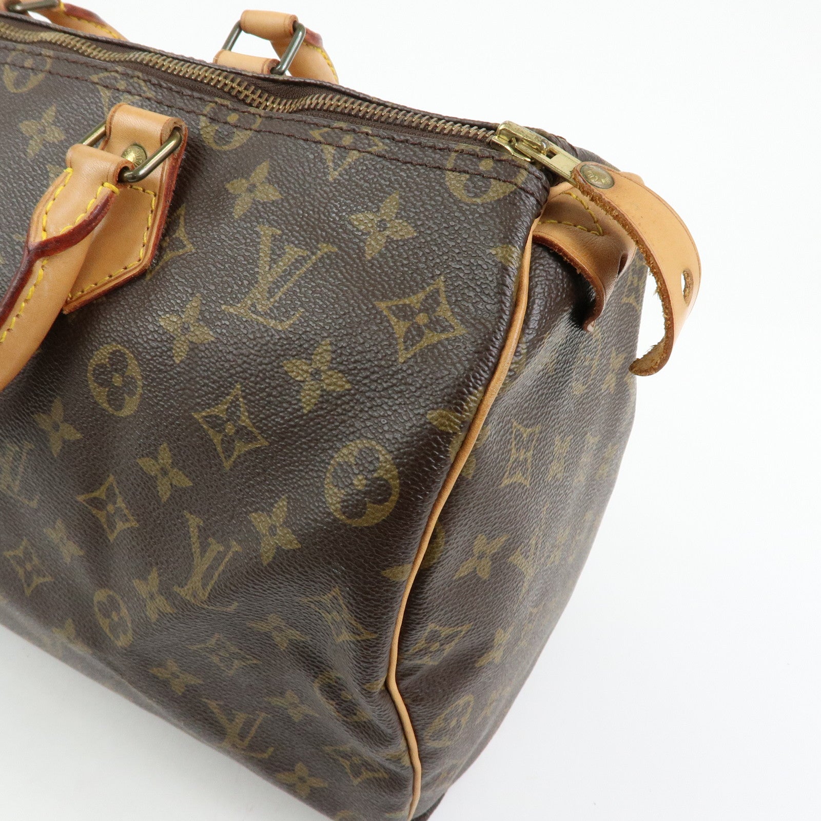 Louis Vuitton Monogram Speedy 35 Boston Bag Hand Bag M41524