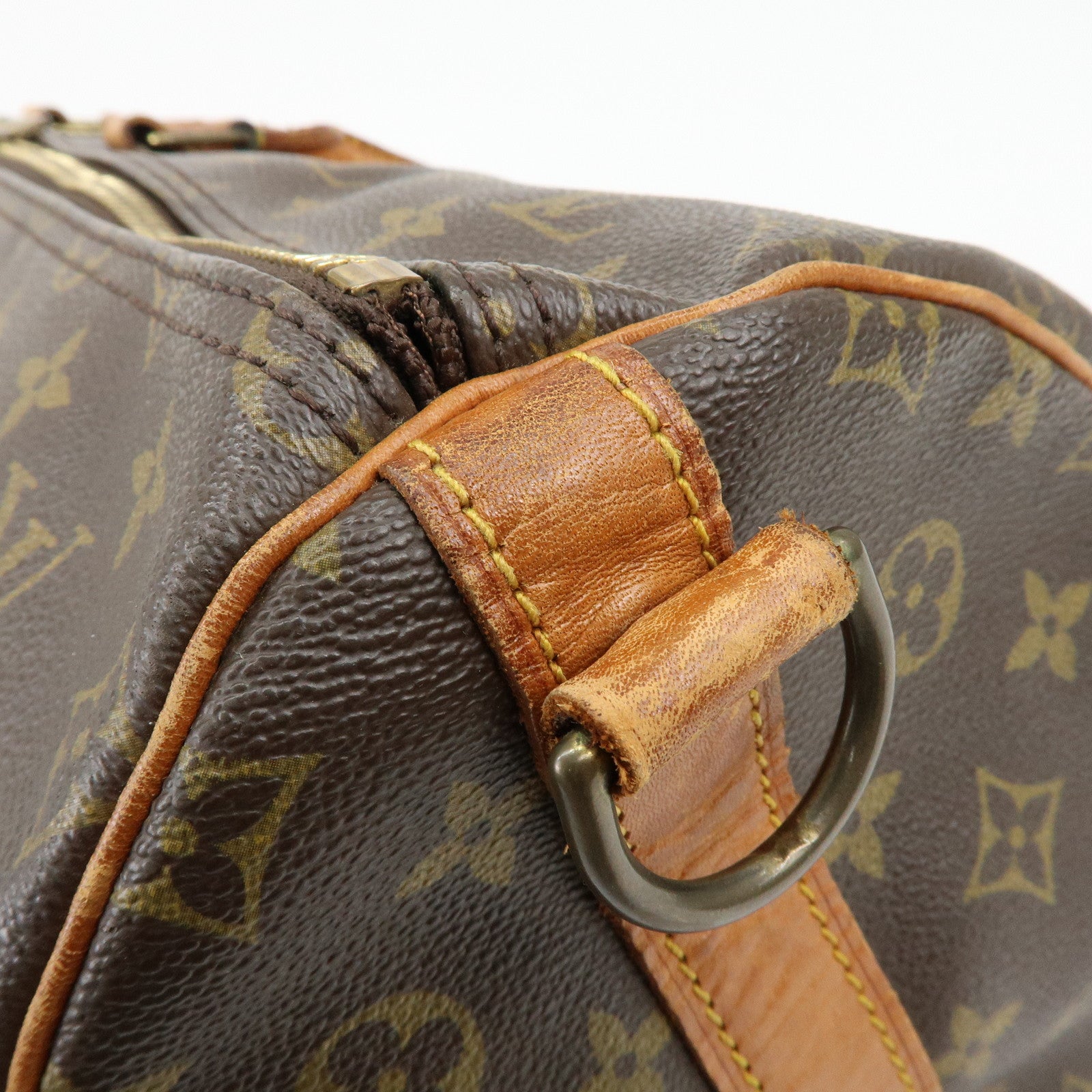 Louis Vuitton Monogram Keep All Bandouliere 55 Boston Bag M41414